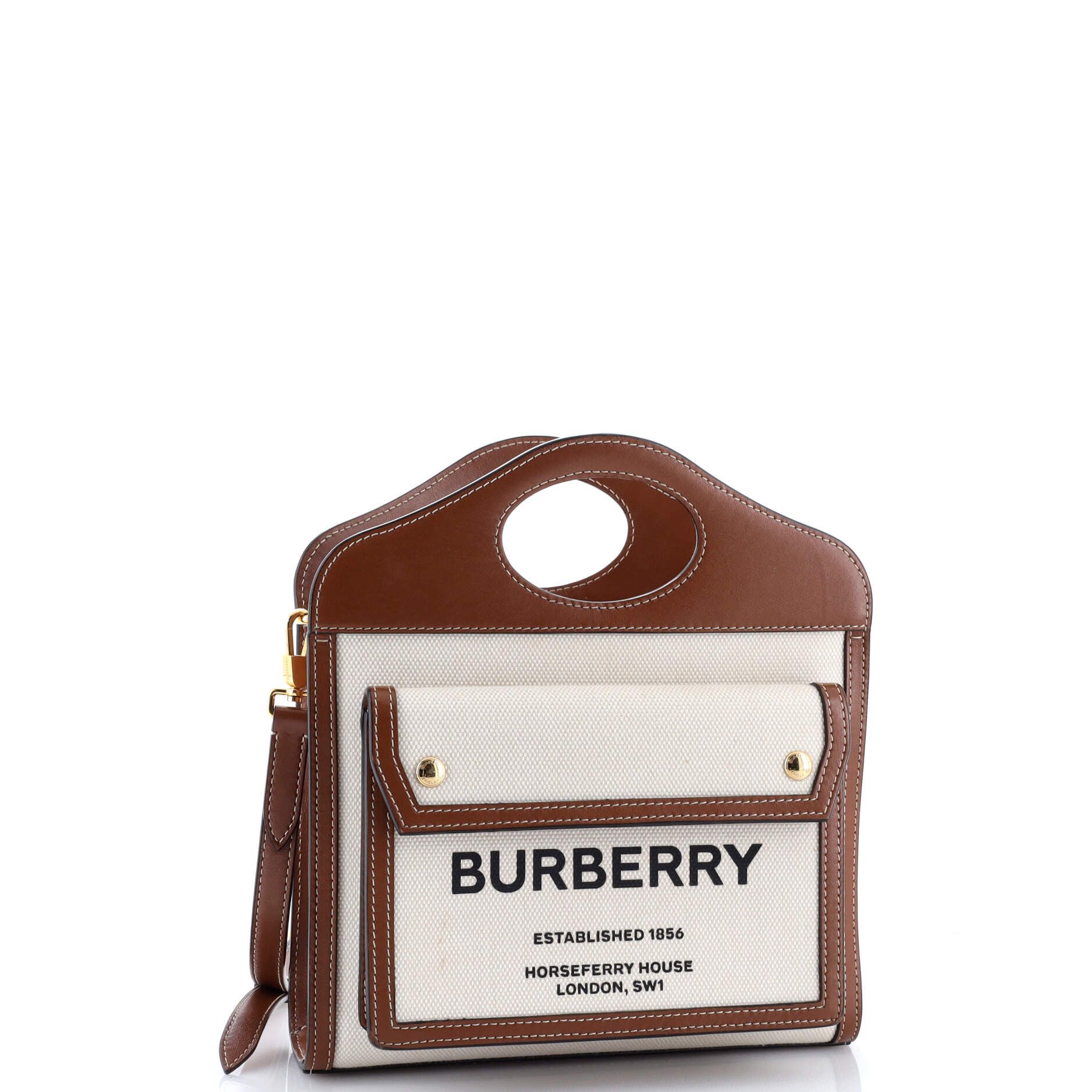 Burberry Logo Pocket Tote Size ONE SIZE - 2 Thumbnail