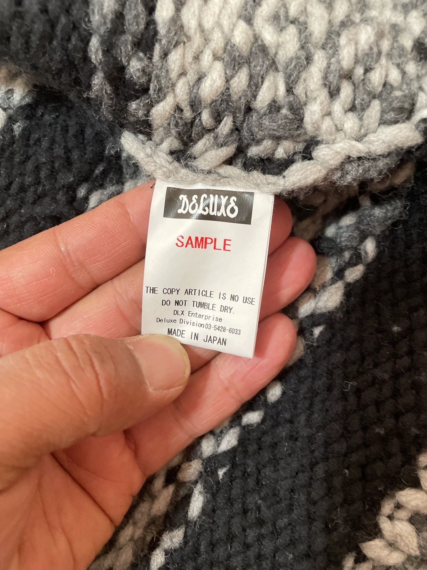 Japanese Brand Kanata Co-branded Limited Wool Sweater Size US M / EU 48-50 / 2 - 5 Thumbnail