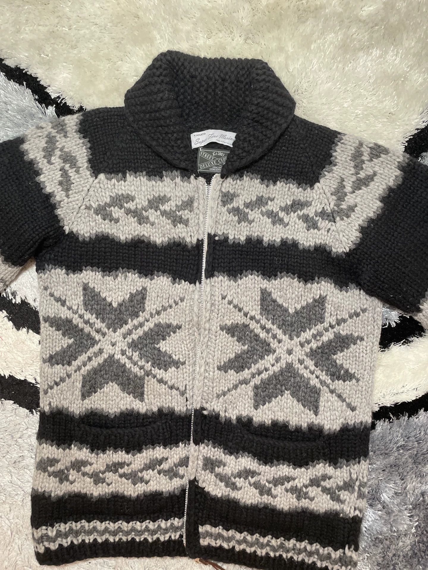 Japanese Brand Kanata Co-branded Limited Wool Sweater Size US M / EU 48-50 / 2 - 7 Thumbnail