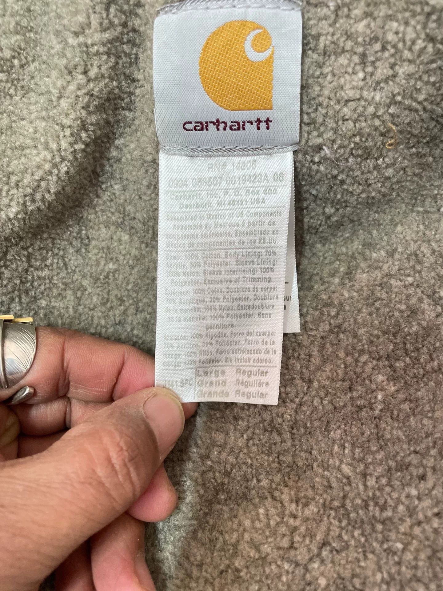 Japanese Brand Vintage Carhartt J141 Spruce Green Jacket Size US L / EU 52-54 / 3 - 7 Thumbnail