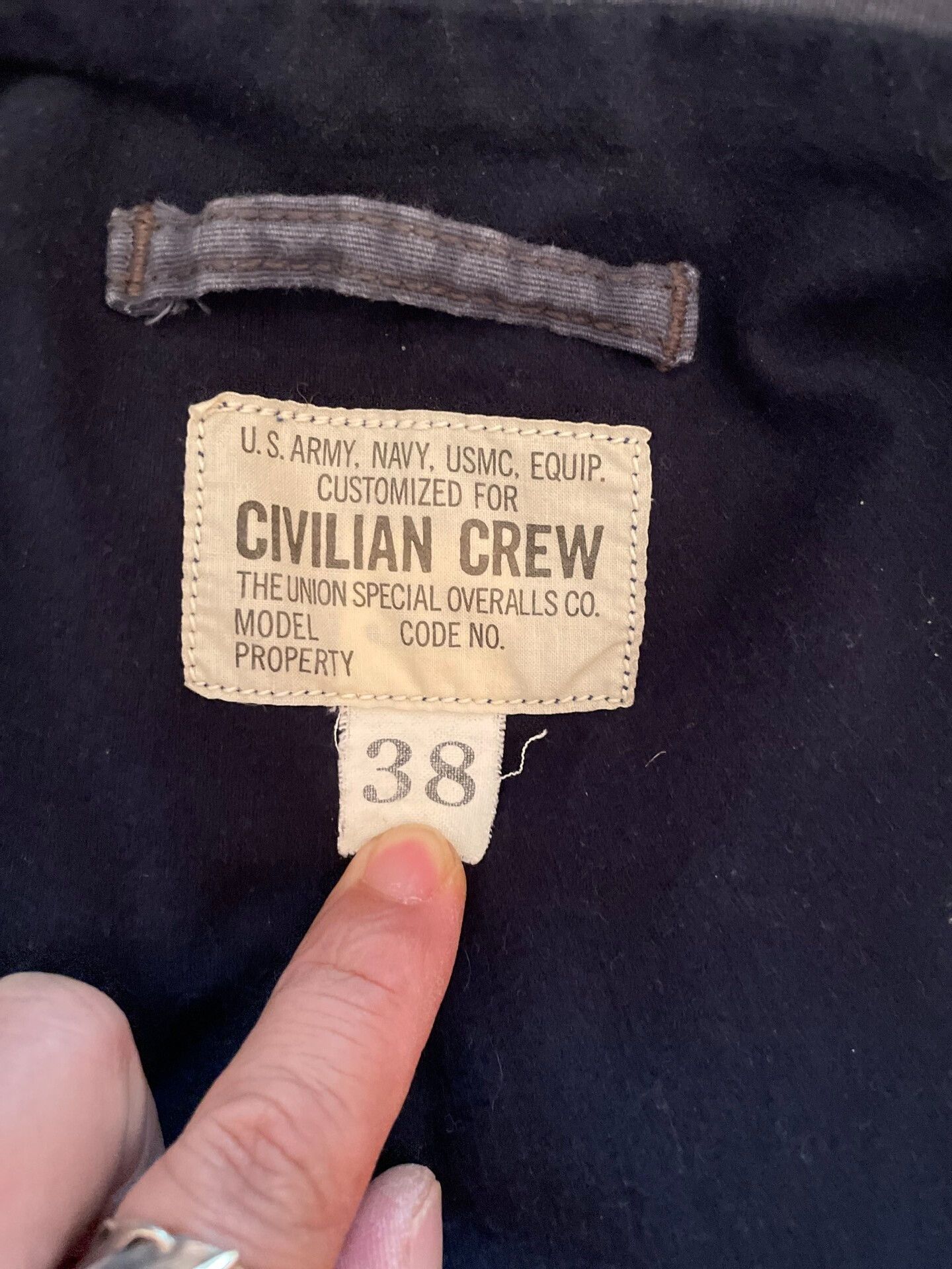Freewheelers freewheelers DECK WORKER JACKET Size US M / EU 48-50 / 2 - 8 Thumbnail
