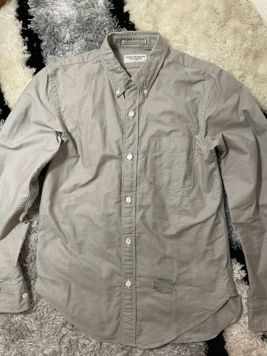 Japanese Brand Phigvel Makers PMC Workwear Shirt Jacket Size US S / EU 44-46 / 1 - 7 Thumbnail