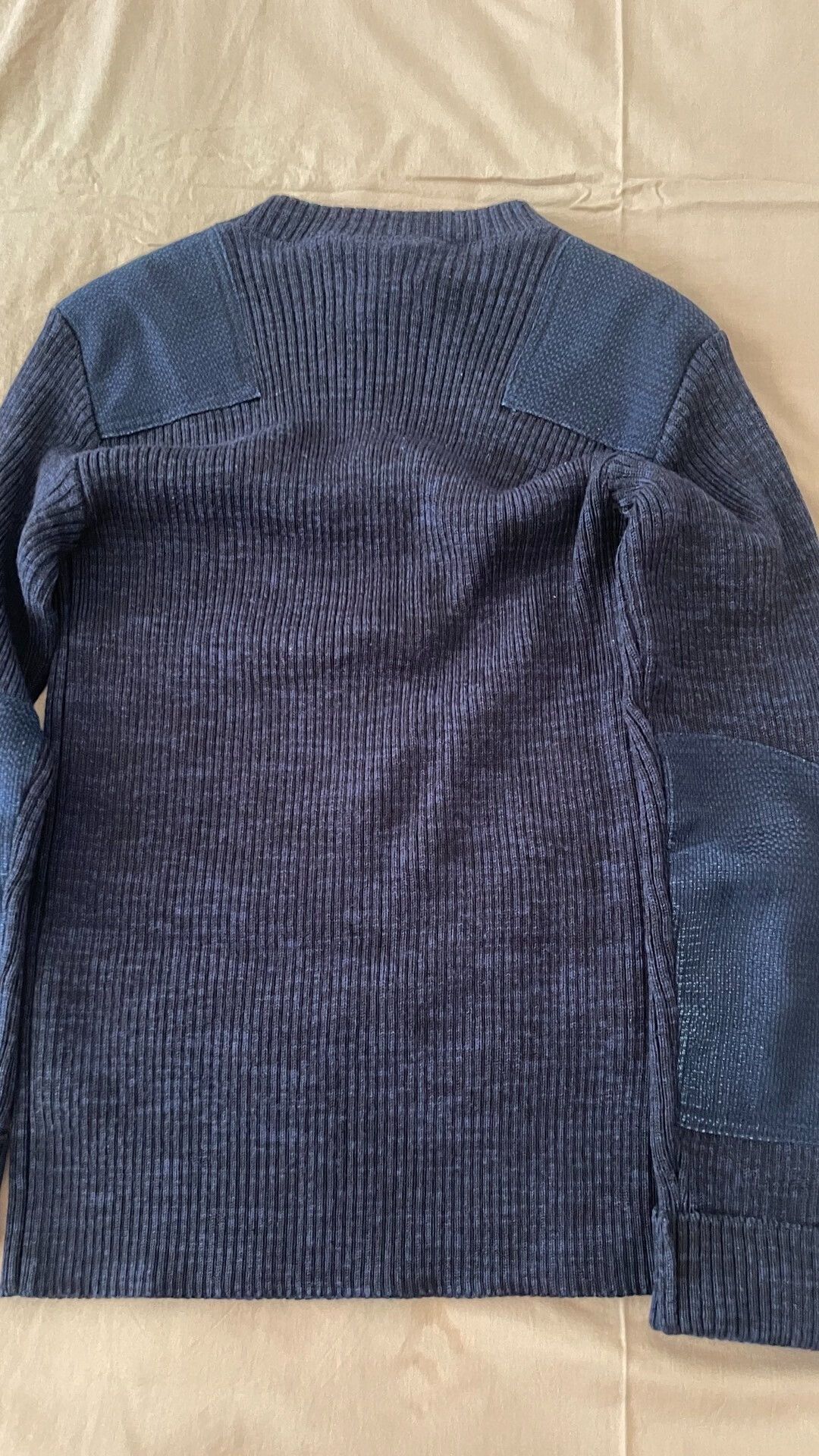 Japanese Brand Fleurs de Bagne Commando Heavyweight Wool Sweater Size US M / EU 48-50 / 2 - 4 Thumbnail