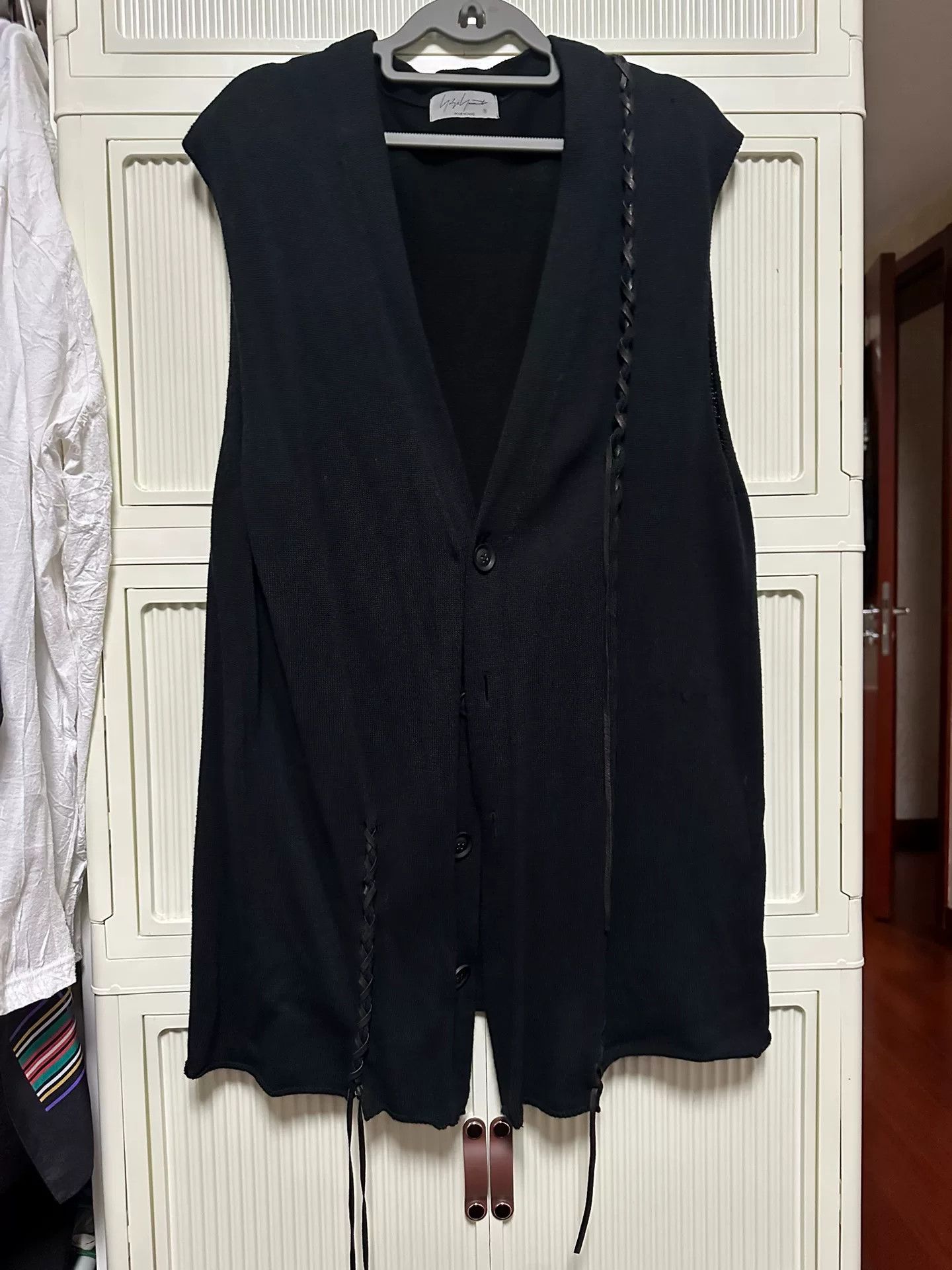 Yashi Yamamuri Yohji Yamamoto Men's Vest Spring Summer 2023 Size US M / EU 48-50 / 2 - 2 Thumbnail