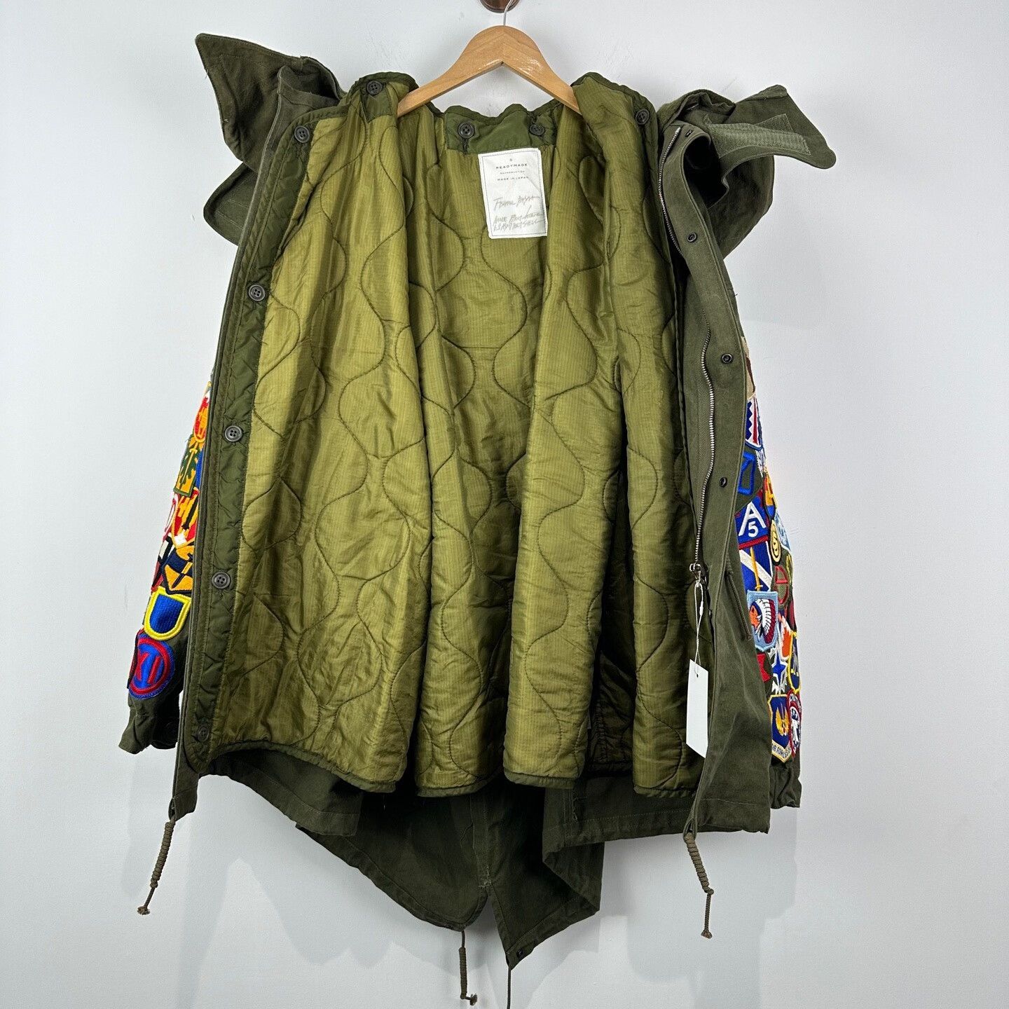 Japanese Brand Long Fishtail Parka with Detachable Lining Size US M / EU 48-50 / 2 - 4 Thumbnail
