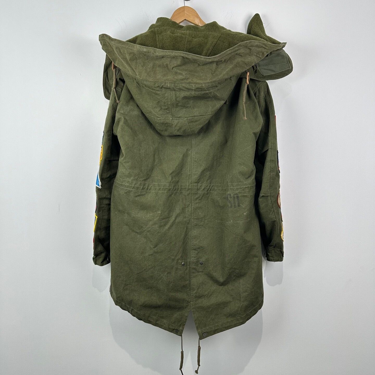 Japanese Brand Long Fishtail Parka with Detachable Lining Size US M / EU 48-50 / 2 - 2 Thumbnail