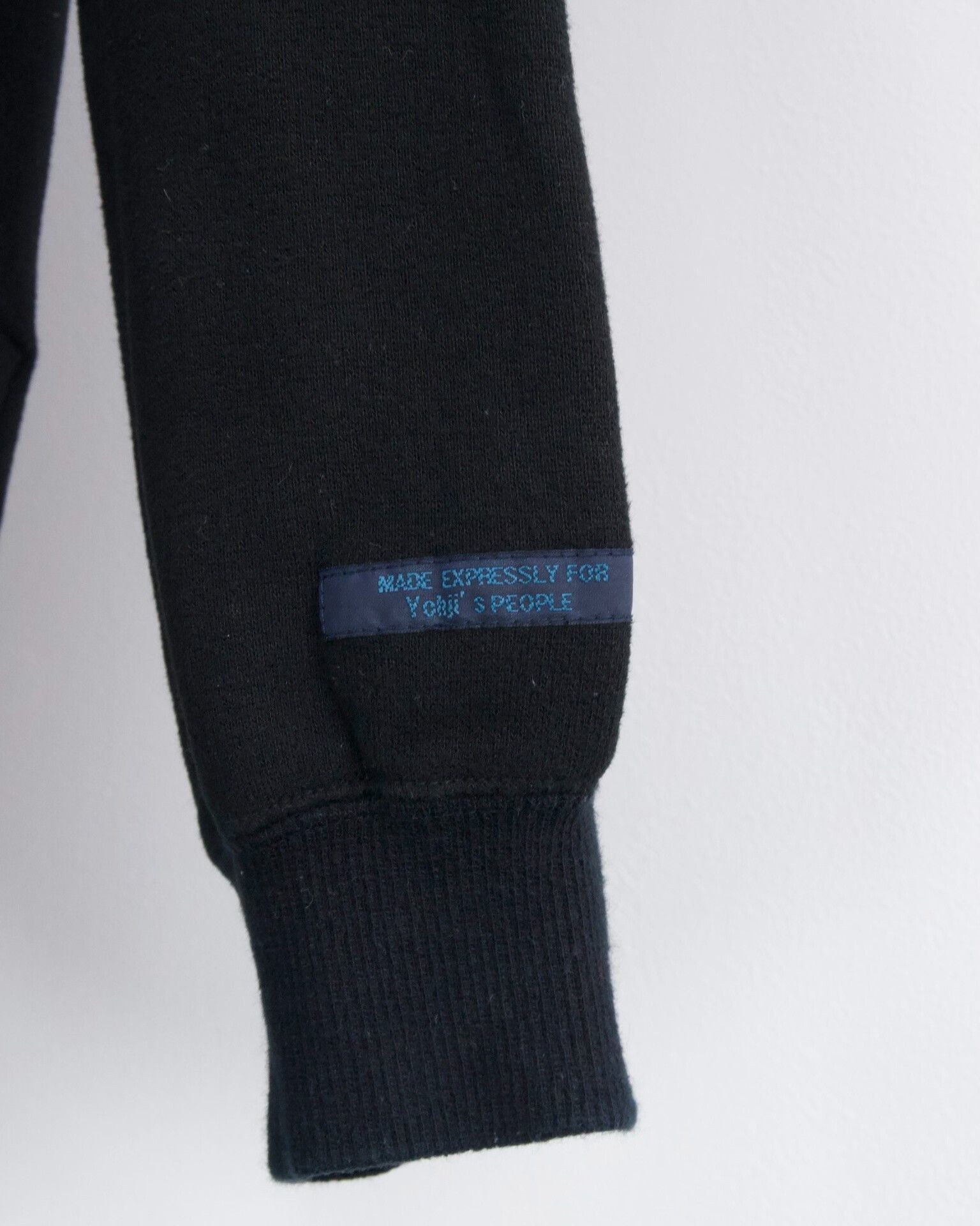 Yohji Yamamoto Yohji Yamamoto Black Zip-Front Hoodie Size XS / US 0-2 / IT 36-38 - 8 Thumbnail