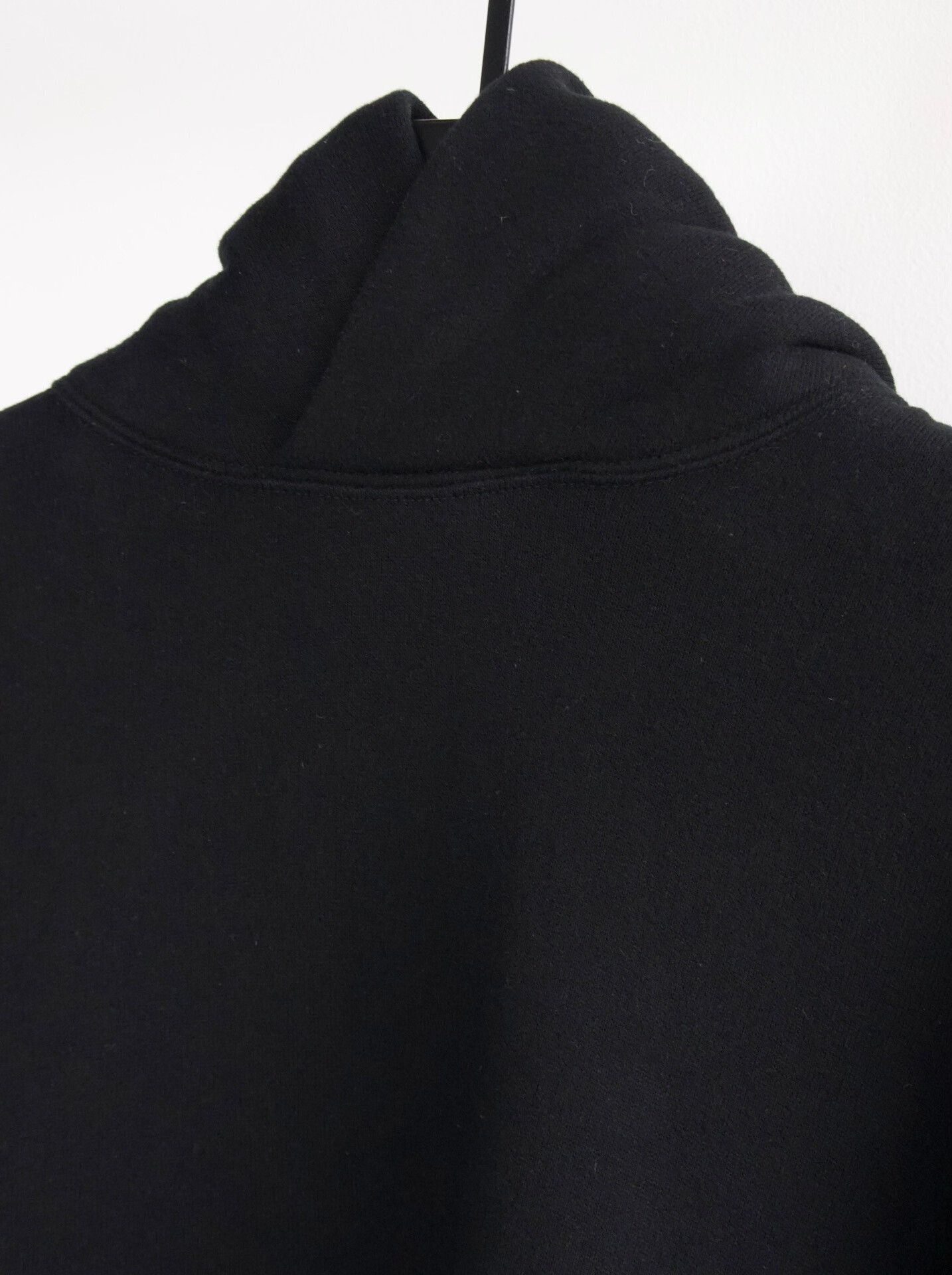 Yohji Yamamoto Yohji Yamamoto Black Zip-Front Hoodie Size XS / US 0-2 / IT 36-38 - 4 Thumbnail
