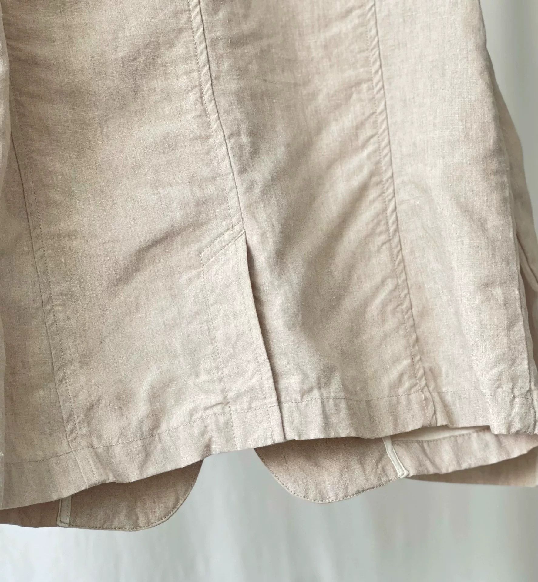 Japanese Brand Natural Linen Suit Jacket Size M / US 6-8 / IT 42-44 - 5 Thumbnail