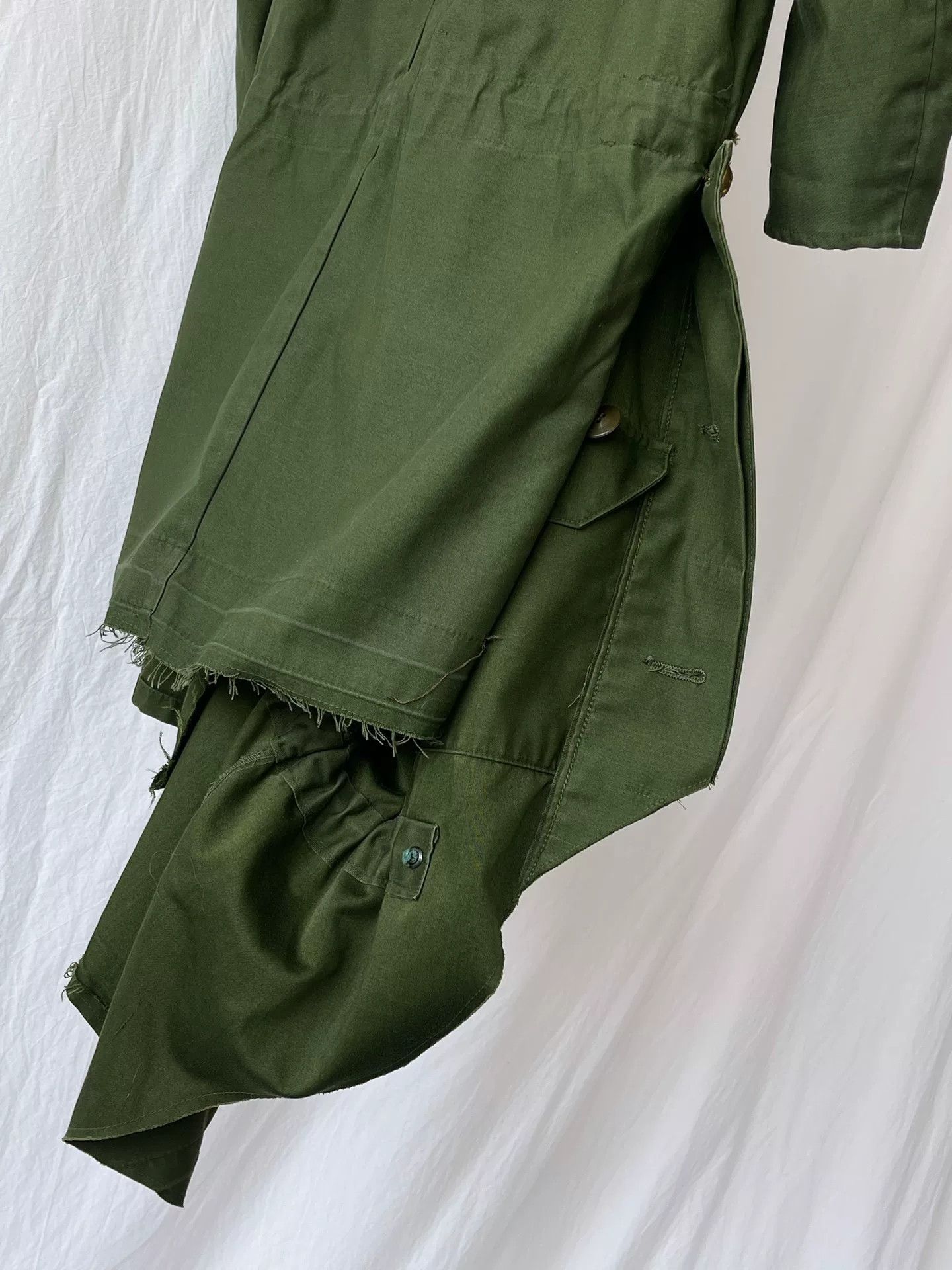 Japanese Brand Deconstructed Military Style Women's Jacket Size M / US 6-8 / IT 42-44 - 6 Thumbnail