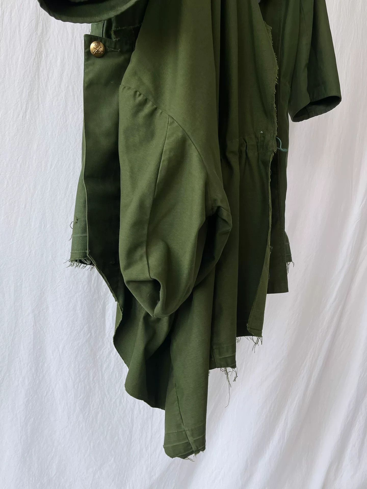 Japanese Brand Deconstructed Military Style Women's Jacket Size M / US 6-8 / IT 42-44 - 5 Thumbnail
