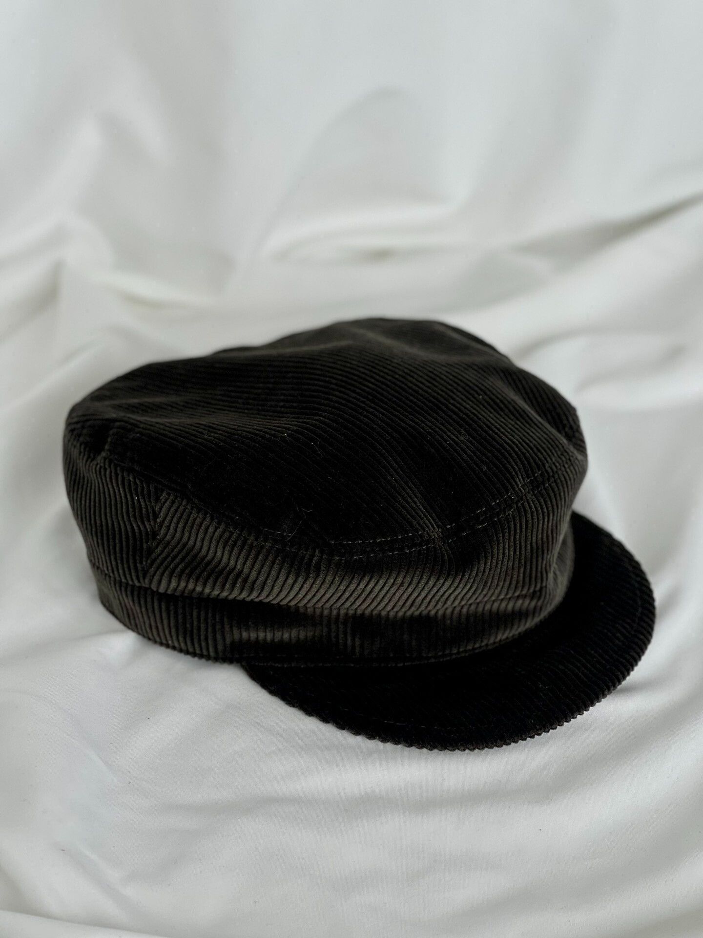 Japanese Brand Heavy Corduroy Baker Boy Hat Size ONE SIZE - 4 Thumbnail