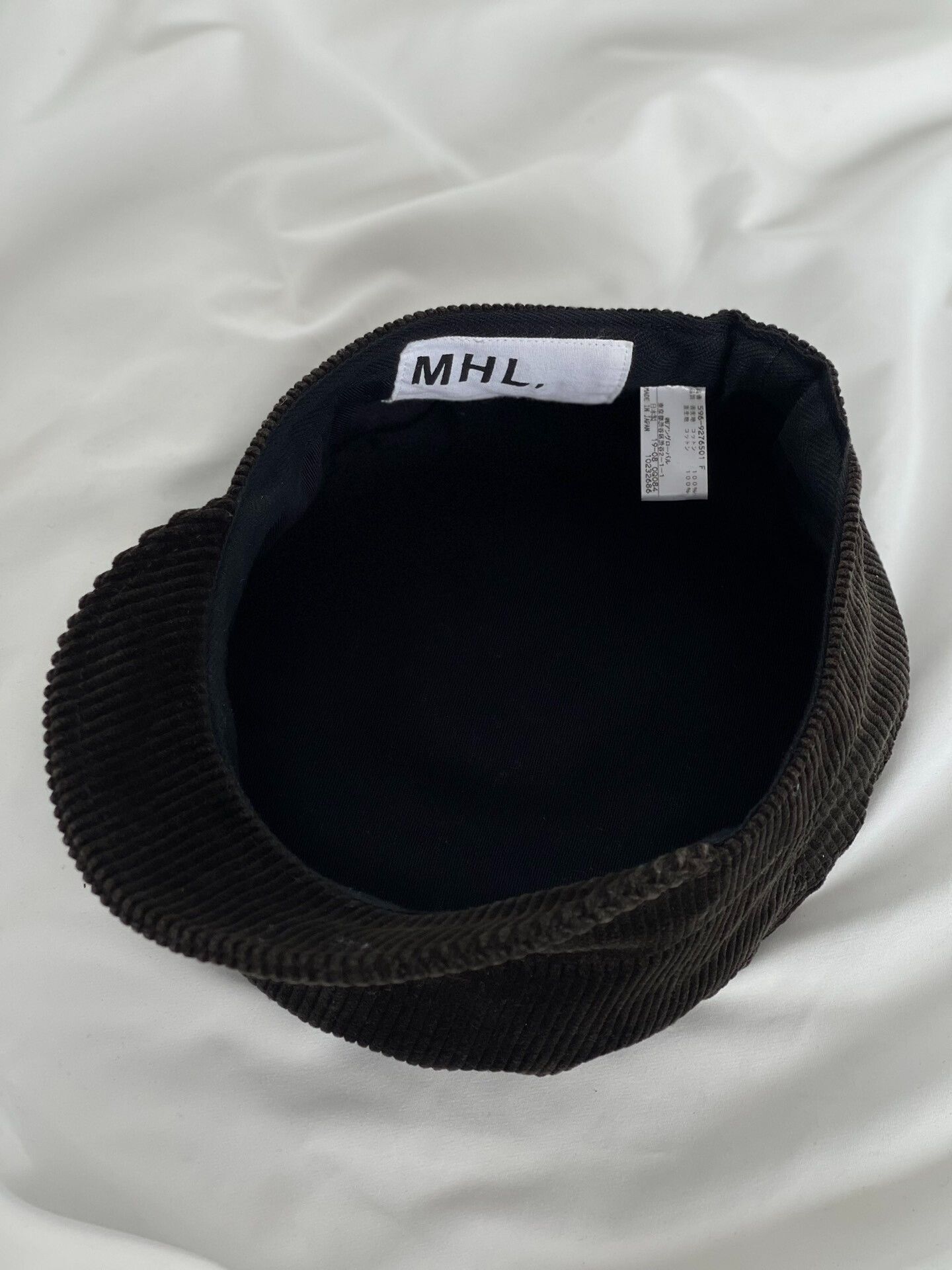 Japanese Brand Heavy Corduroy Baker Boy Hat Size ONE SIZE - 8 Thumbnail