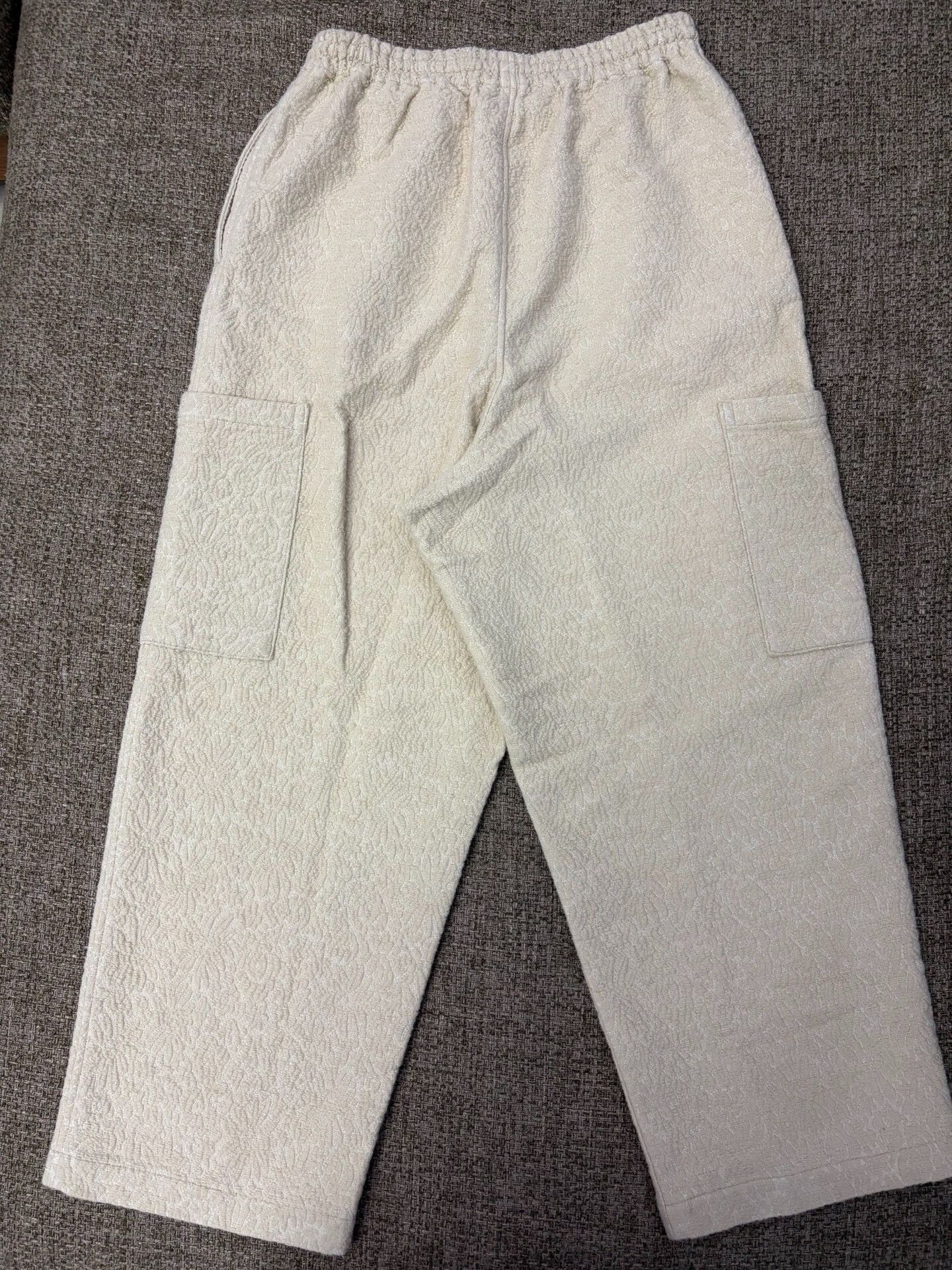 Japanese Brand Susuri 23AW Textured Cargo Pants Size 23" - 2 Thumbnail