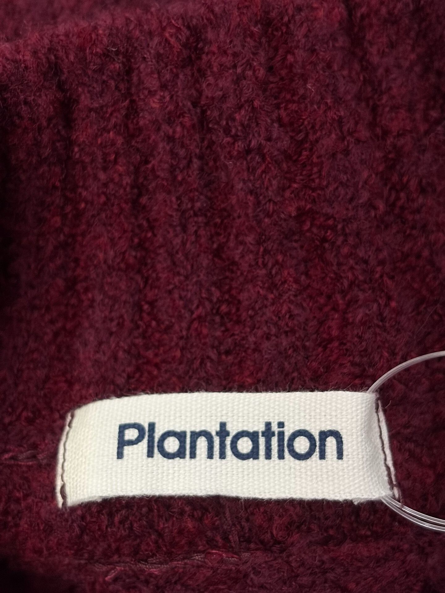 Japanese Brand Plantation Wool Cardigan for Autumn/Winter Size M / US 6-8 / IT 42-44 - 7 Thumbnail