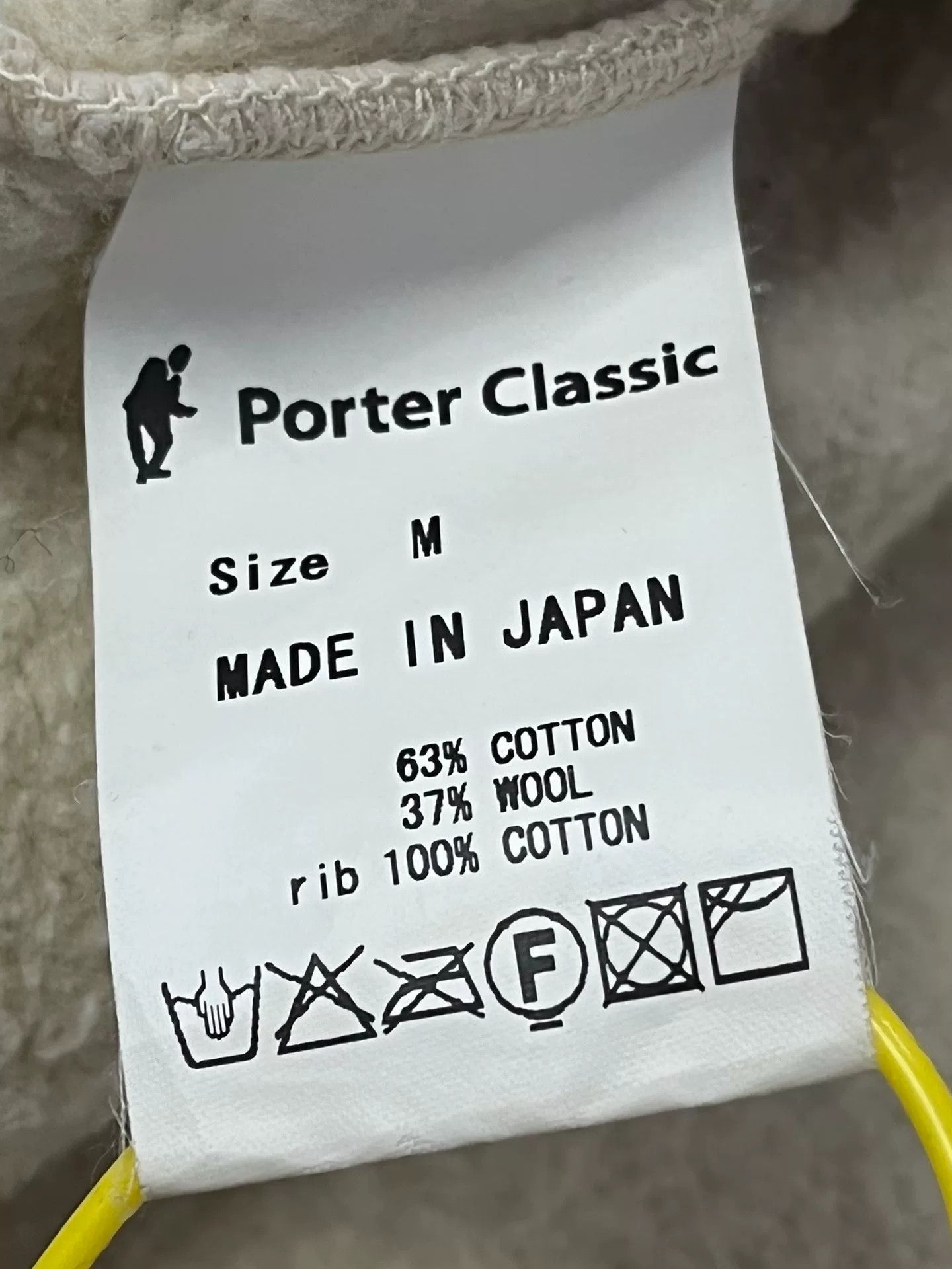 Porter Classic Porter Classic High-Neck Wool Blend Sweatshirt Size US M / EU 48-50 / 2 - 8 Thumbnail