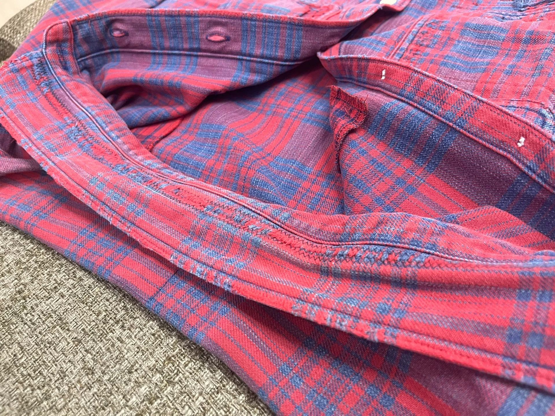 Visvim VISVIM Lumber Check Crash Shirt Size US S / EU 44-46 / 1 - 7 Thumbnail