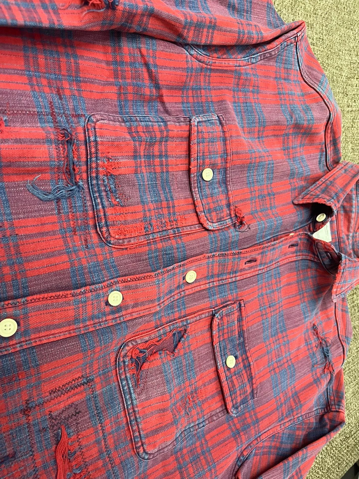 Visvim VISVIM Lumber Check Crash Shirt Size US S / EU 44-46 / 1 - 4 Thumbnail