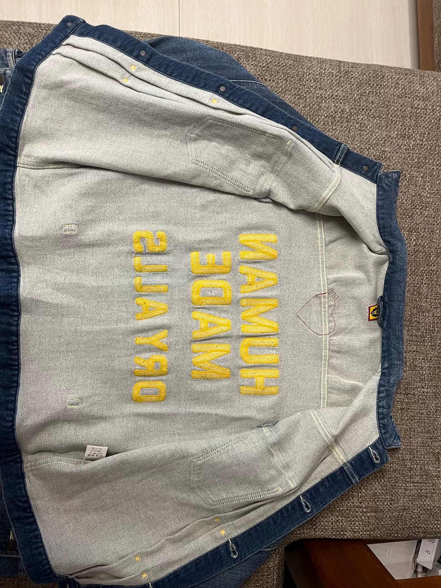 Human Made Human Made Embroidered Denim Jacket Size US L / EU 52-54 / 3 - 4 Thumbnail