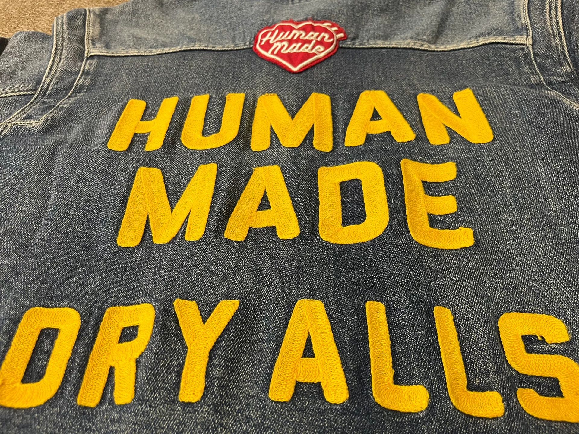 Human Made Human Made Embroidered Denim Jacket Size US L / EU 52-54 / 3 - 6 Thumbnail