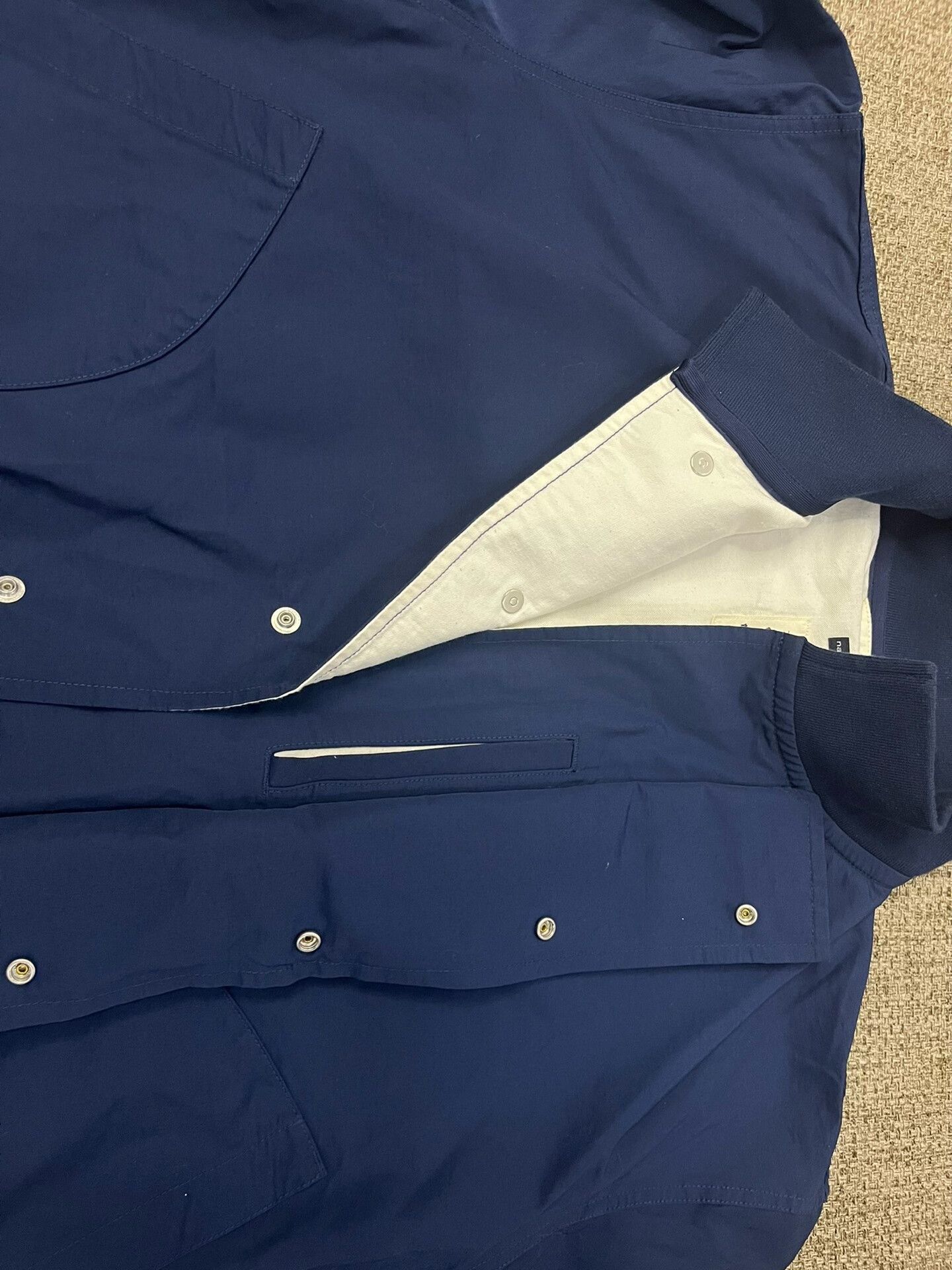 Nanamica Nanamica Deck Jacket in Navy Blue Size US M / EU 48-50 / 2 - 7 Thumbnail