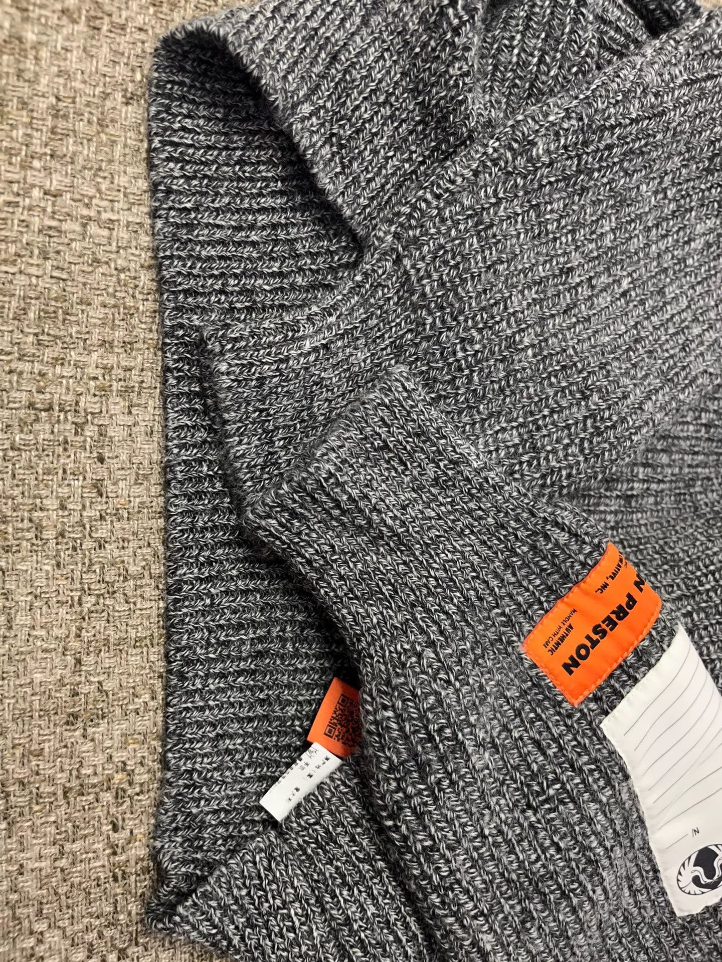 Heron Preston Heron Preston Wool High Neck Sweater Size US S / EU 44-46 / 1 - 3 Thumbnail