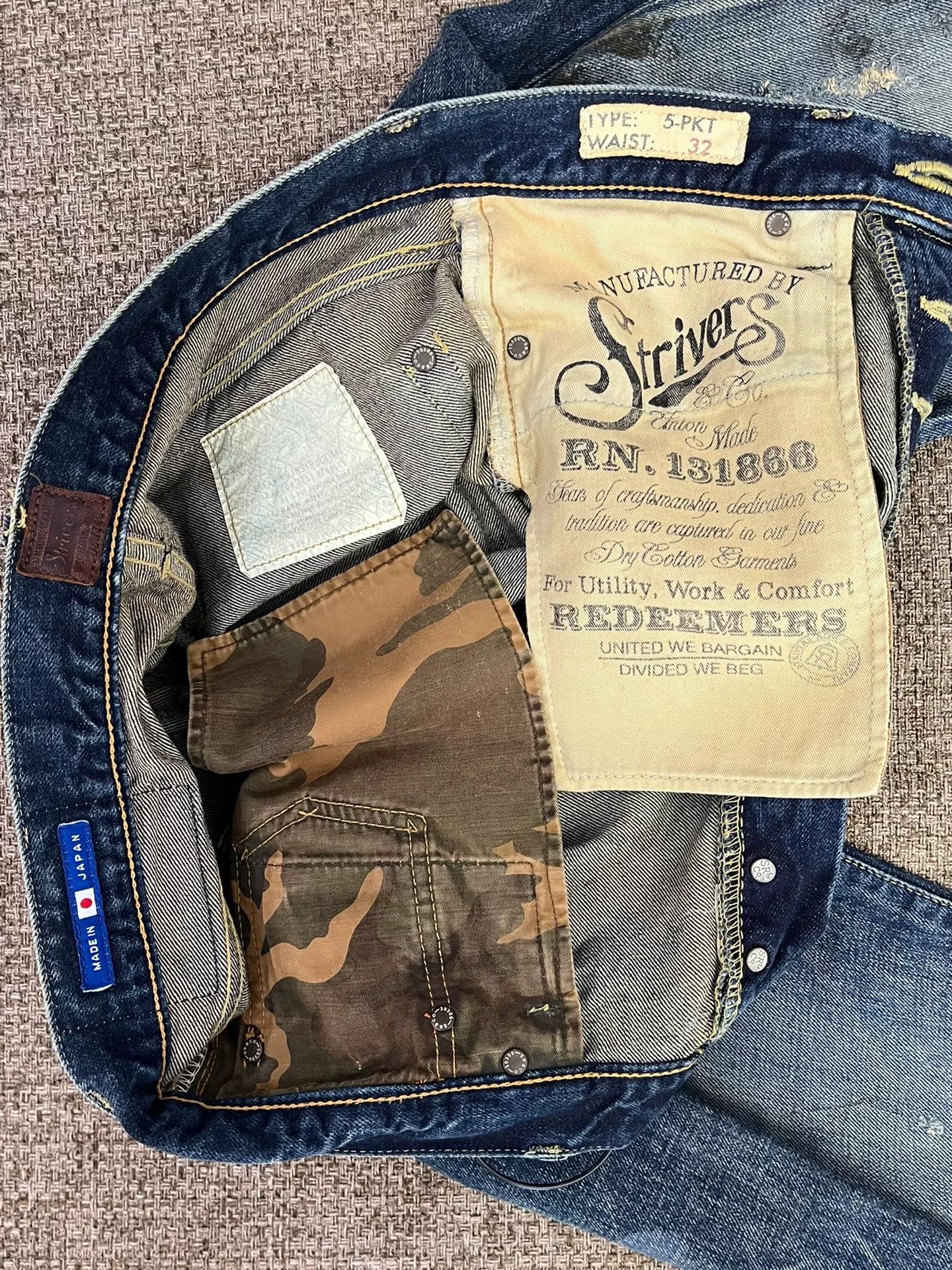 Prps Strivers Row Gradient Wash Jeans Size US 32 / EU 48 - 7 Thumbnail