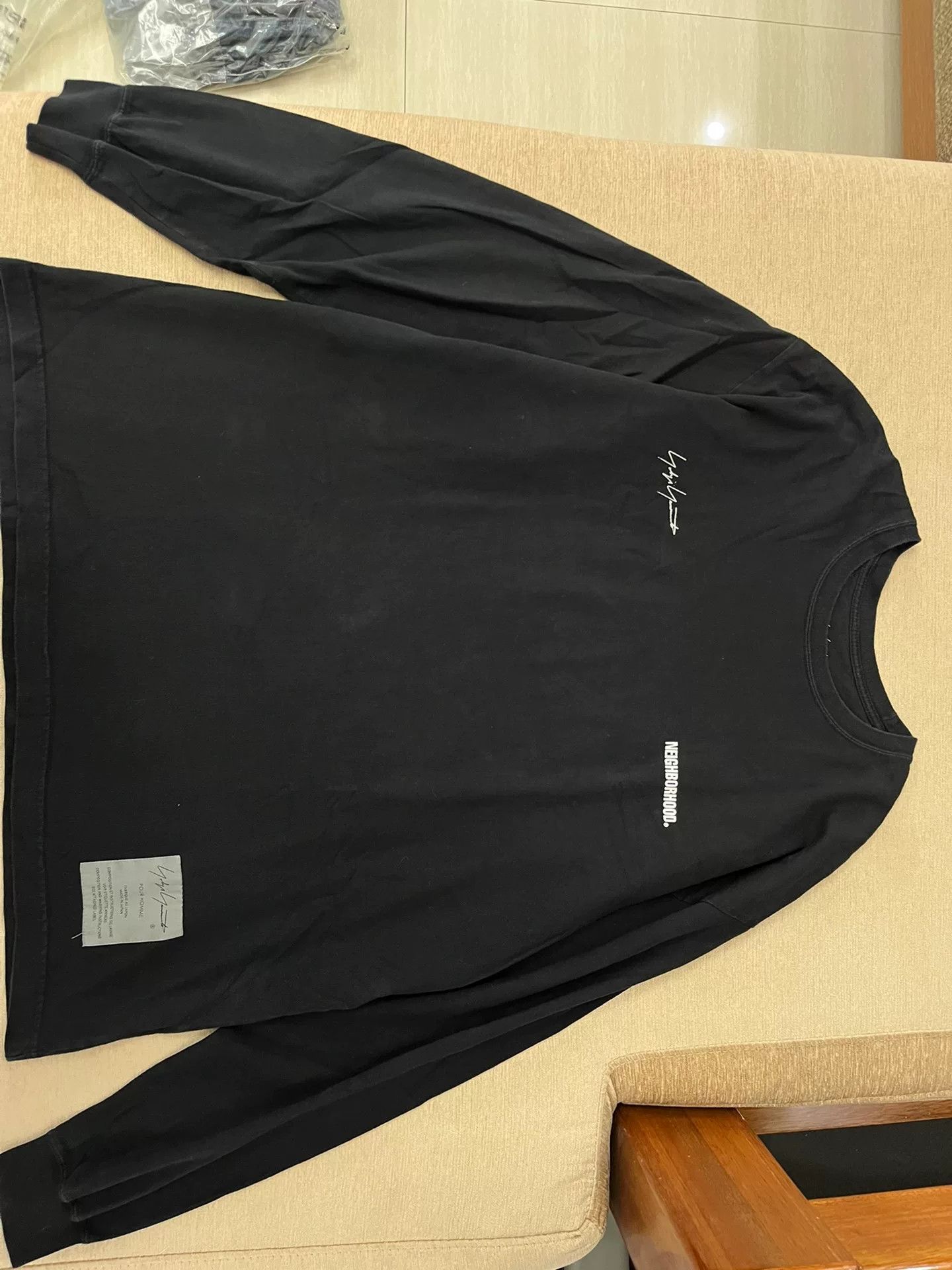 Neighborhood Neighborhood x Yamamoto Long Sleeve Tee Size US XL / EU 56 / 4 - 2 Thumbnail