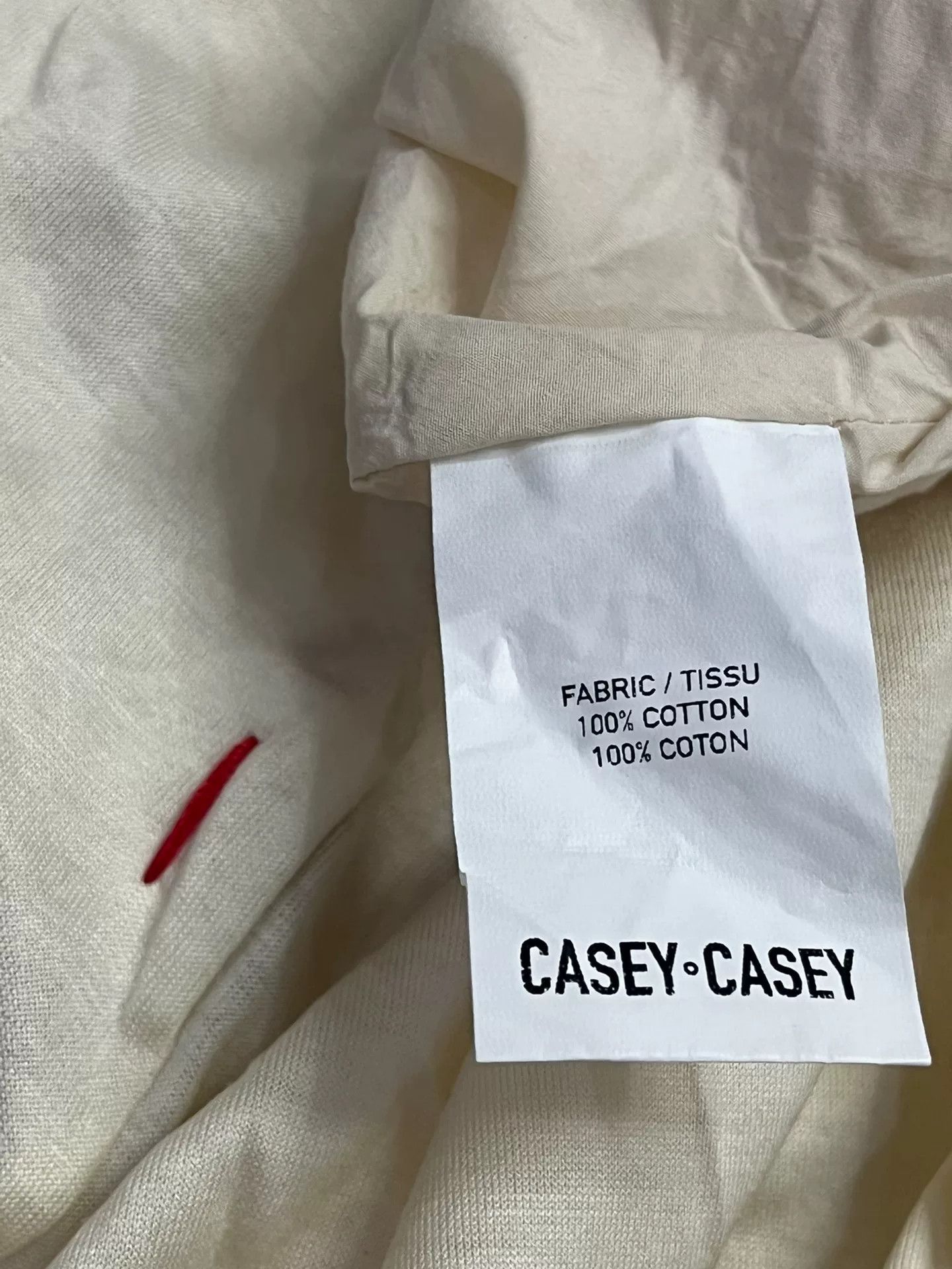 Casey Casey Short Lantern Sleeve Pleated Shirt Size XS / US 0-2 / IT 36-38 - 7 Thumbnail