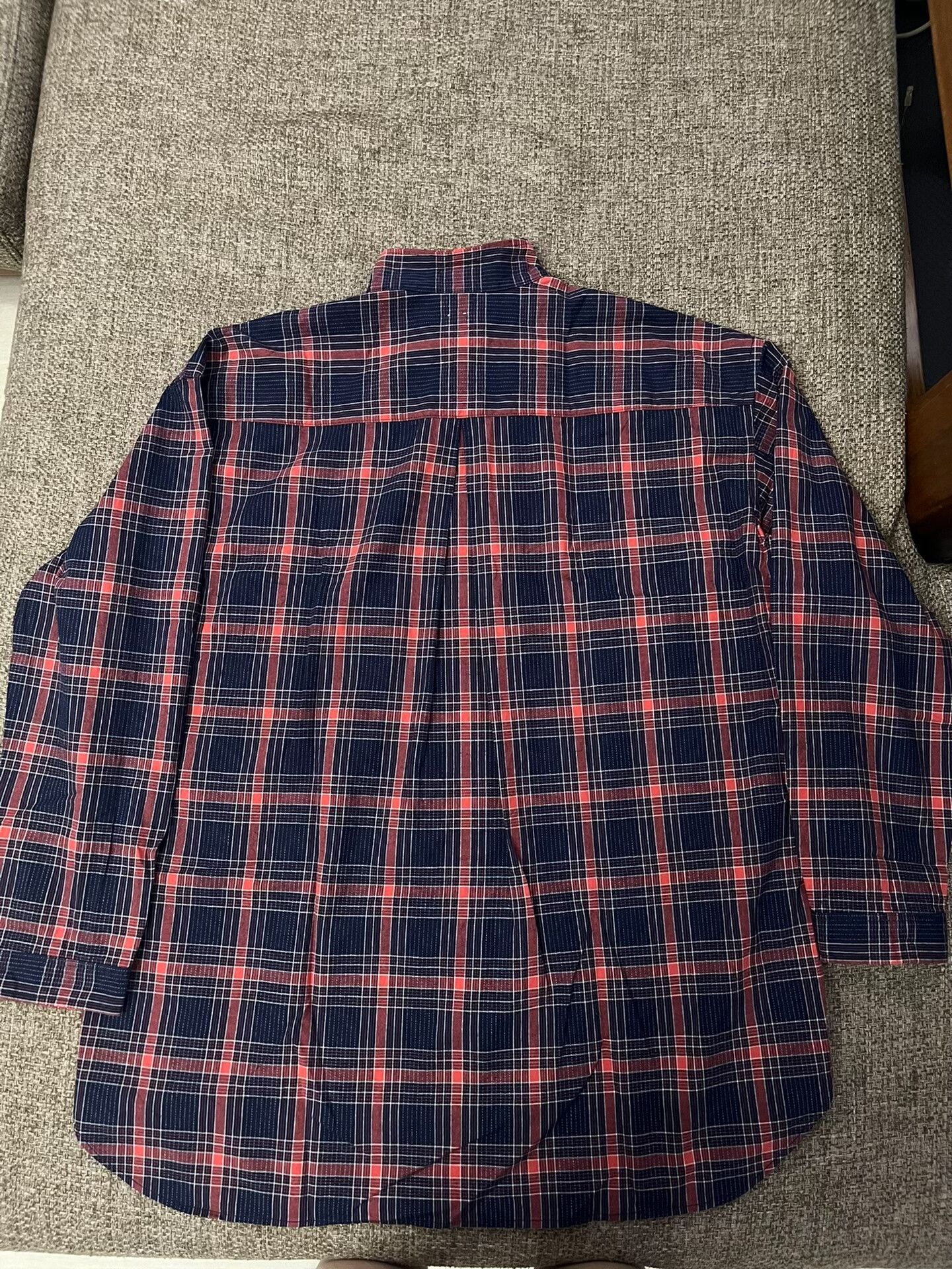 Japanese Brand Loose Checkered Long Shirt Size US M / EU 48-50 / 2 - 4 Thumbnail