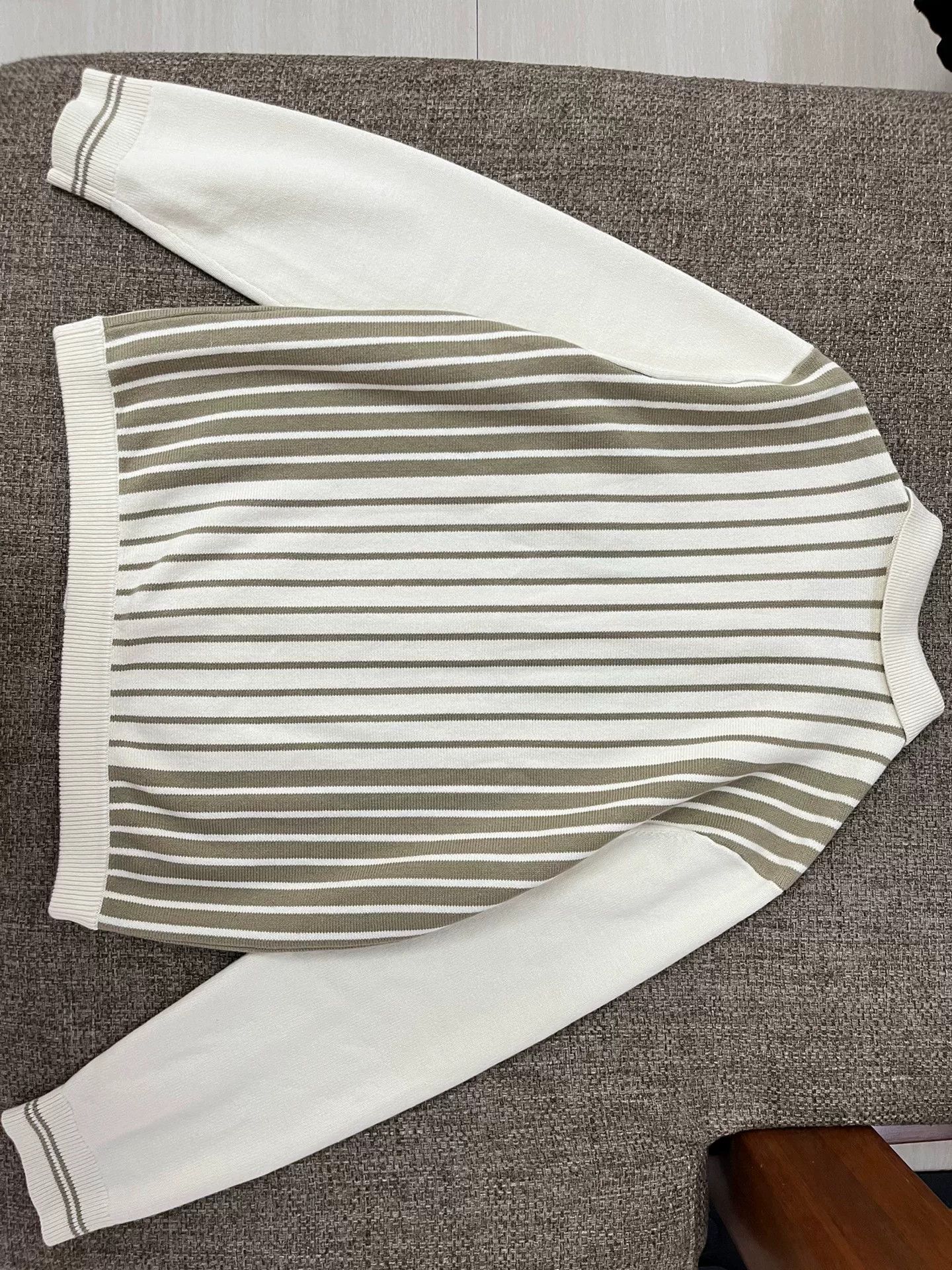 Aime Leon Dore AIME LEON DORE Striped Knit Cardigan Size US L / EU 52-54 / 3 - 2 Thumbnail