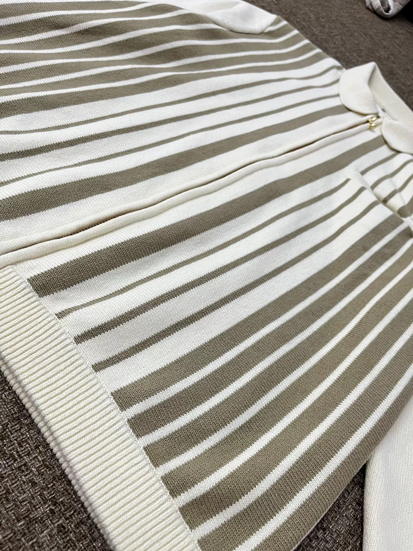 Aime Leon Dore AIME LEON DORE Striped Knit Cardigan Size US L / EU 52-54 / 3 - 4 Thumbnail