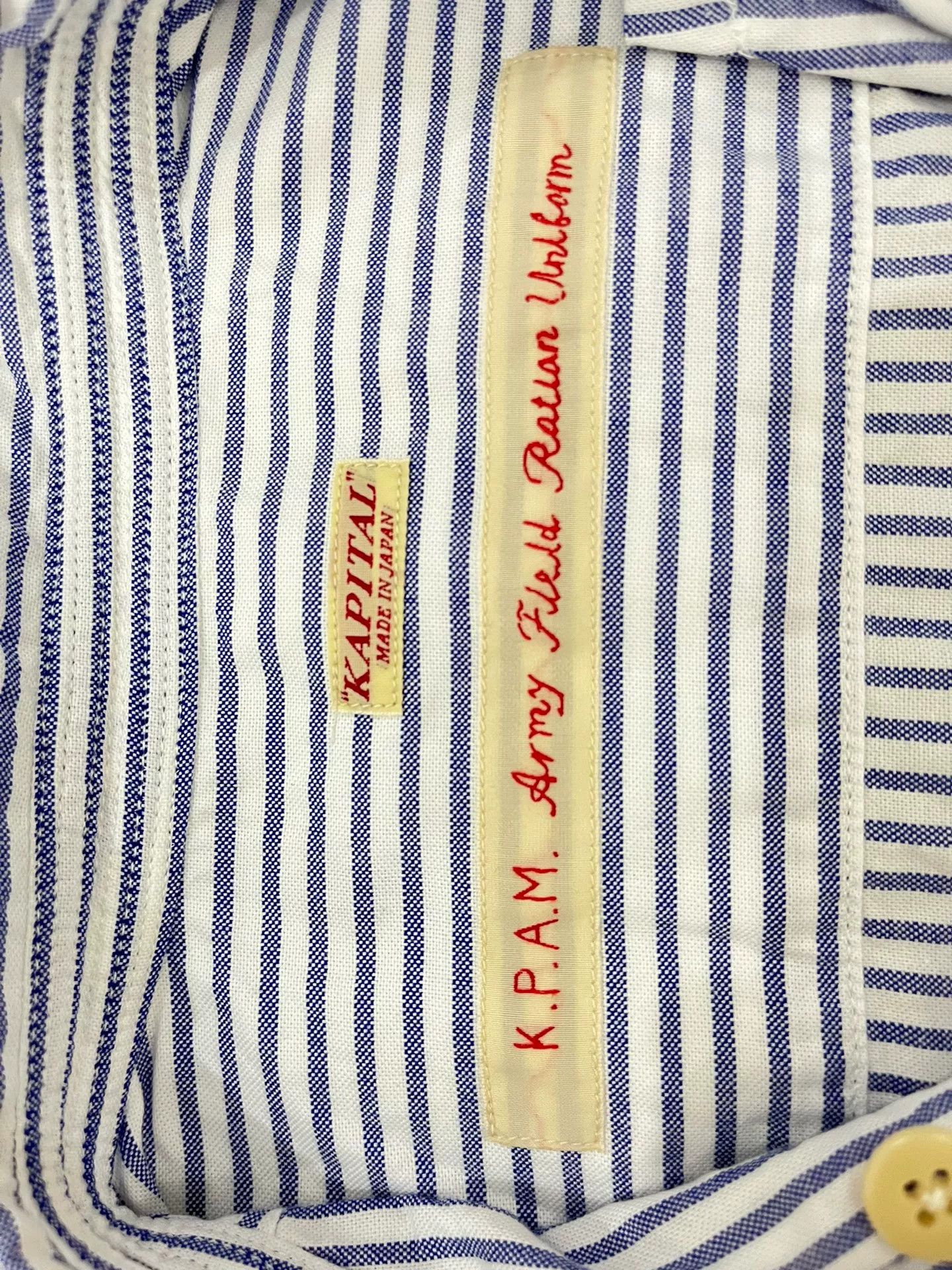 Kapital Kapital Striped Button-Up Shirt Size US M / EU 48-50 / 2 - 6 Thumbnail