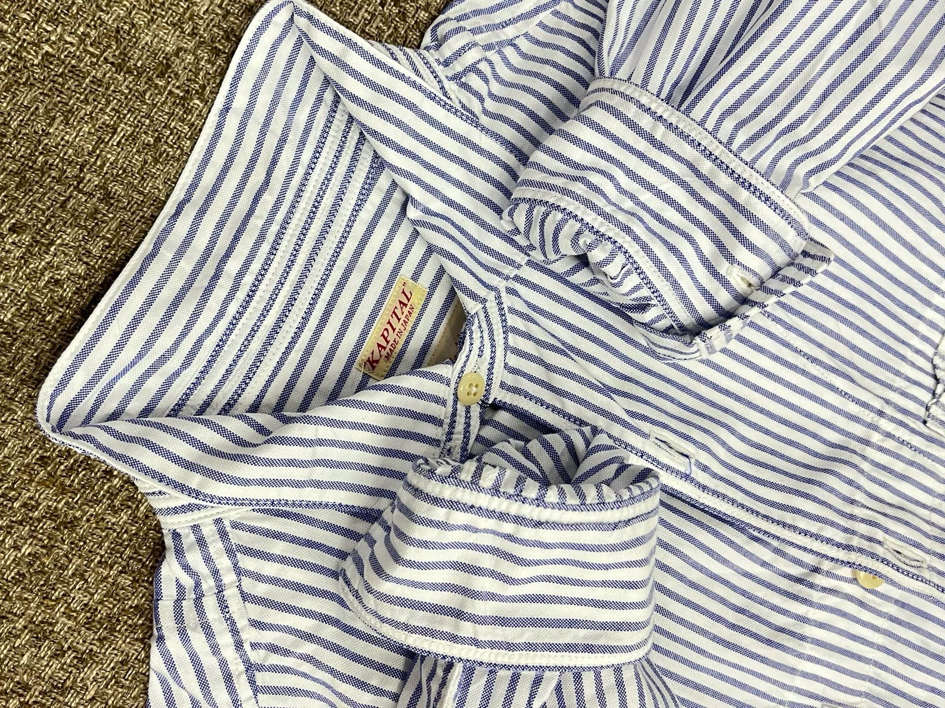 Kapital Kapital Striped Button-Up Shirt Size US M / EU 48-50 / 2 - 5 Thumbnail