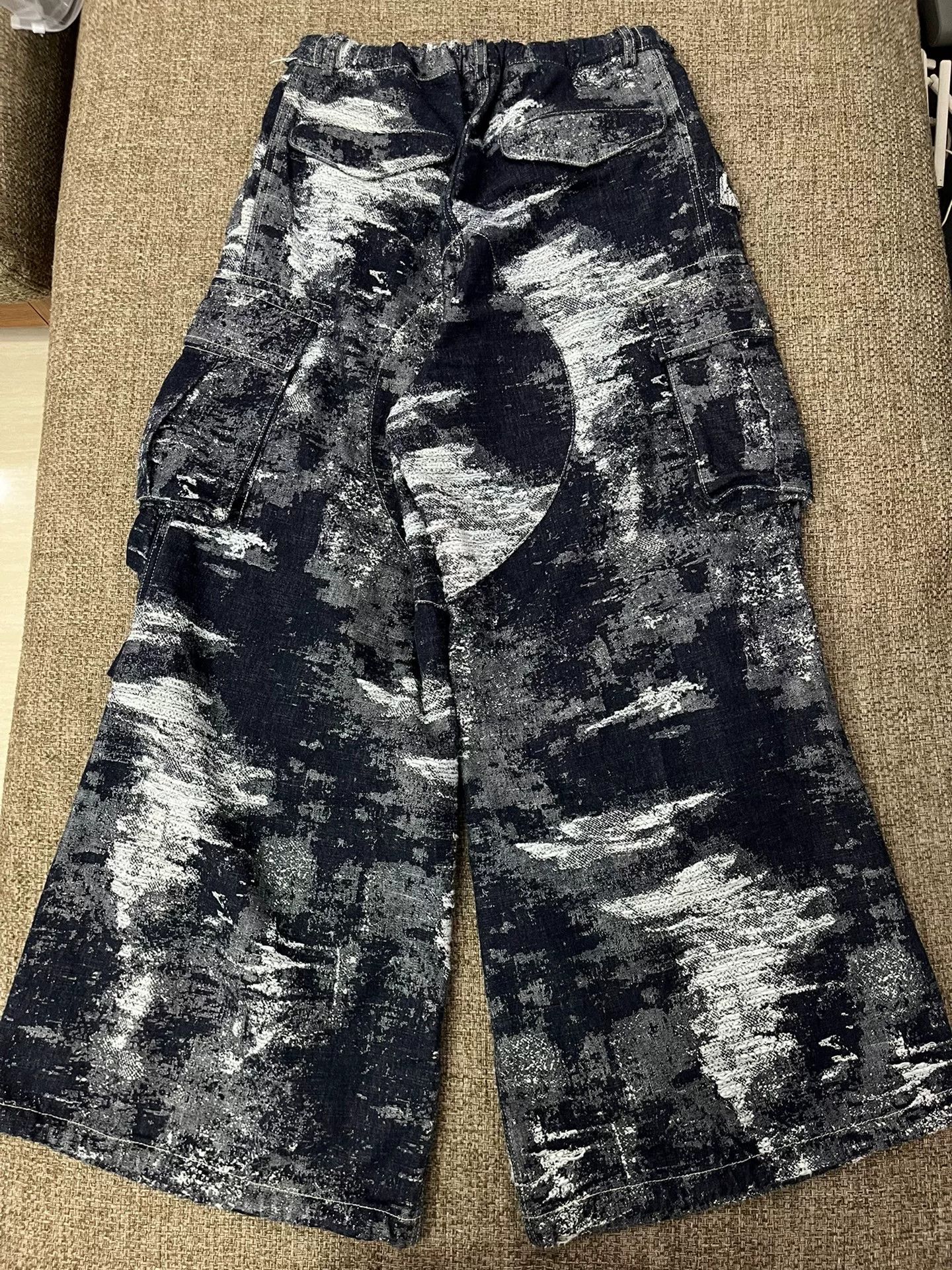 TAAKK TAAKK 23AW Distressed Denim Flared Pants Size US 28 / EU 44 - 3 Thumbnail