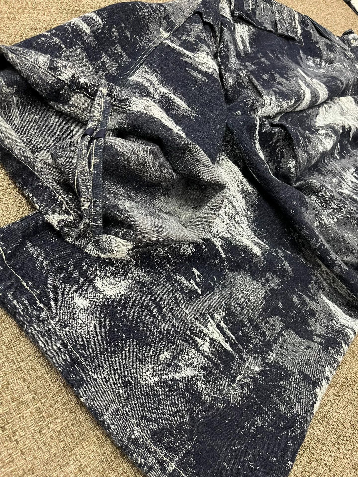 TAAKK TAAKK 23AW Distressed Denim Flared Pants Size US 28 / EU 44 - 5 Thumbnail