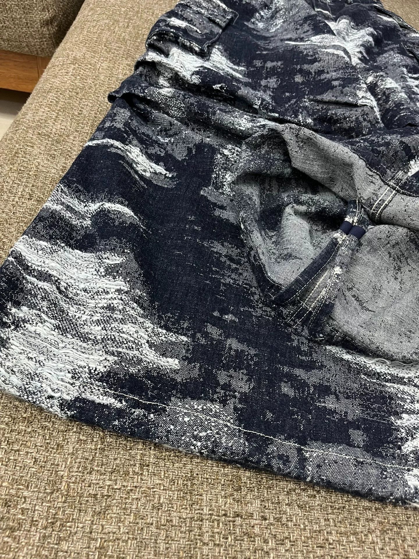 TAAKK TAAKK 23AW Distressed Denim Flared Pants Size US 28 / EU 44 - 4 Thumbnail