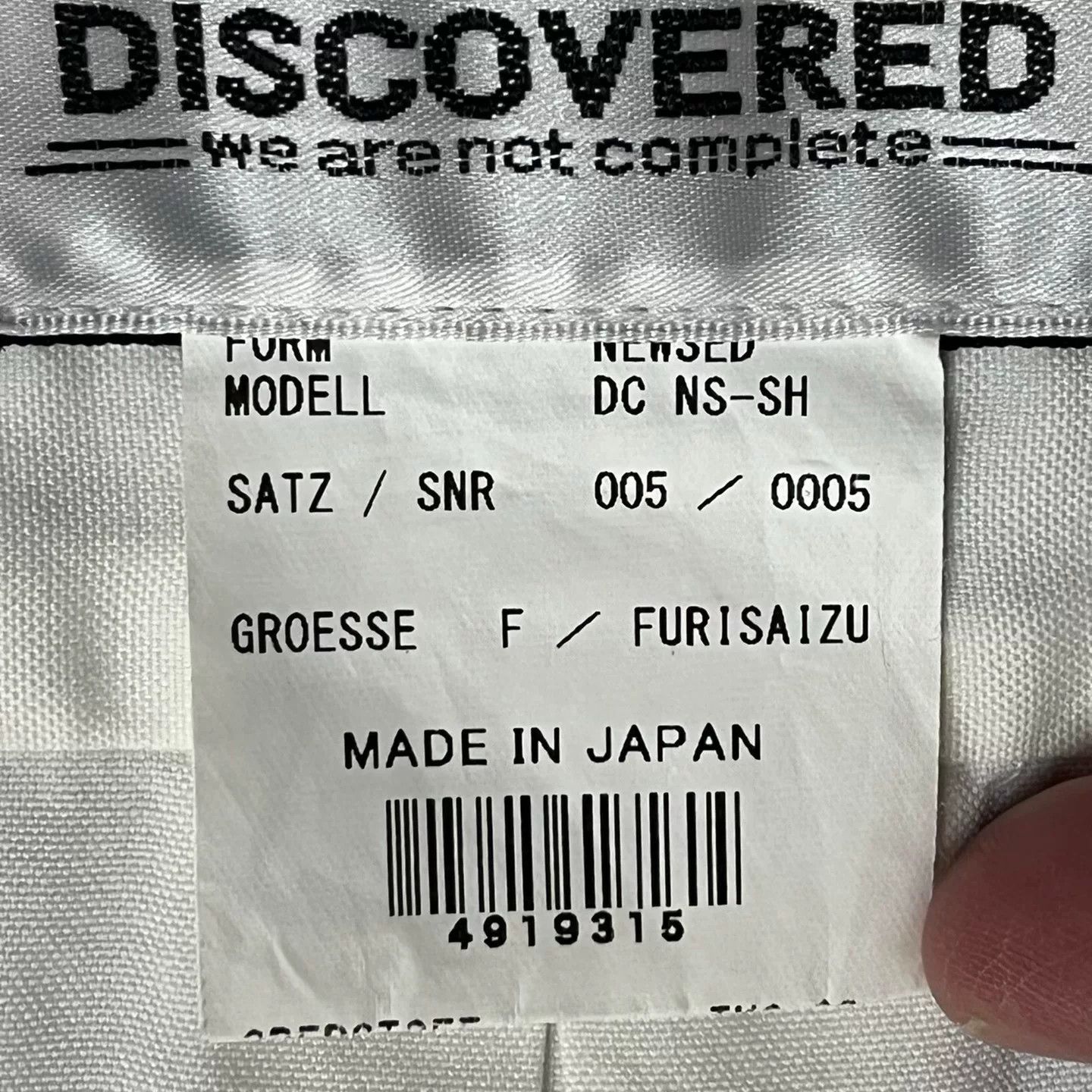 DISCOVERED Unique Remake Patchwork Casual Shirt Size US M / EU 48-50 / 2 - 8 Thumbnail
