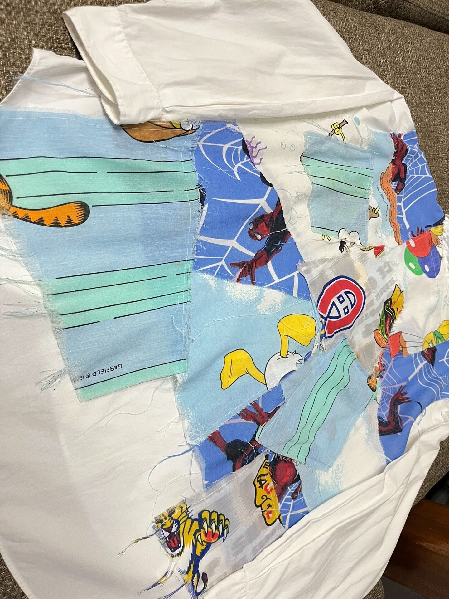 DISCOVERED Unique Remake Patchwork Casual Shirt Size US M / EU 48-50 / 2 - 4 Thumbnail