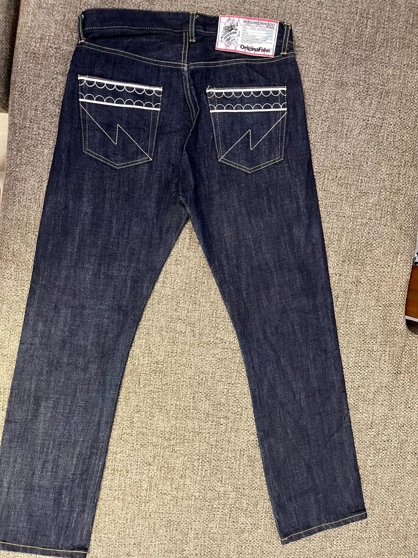 Neighborhood OriginaFake x Neighborhood Denim Pants Size US 30 / EU 46 - 2 Thumbnail
