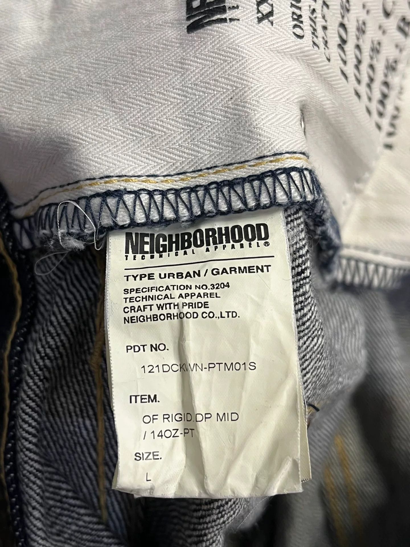 Neighborhood OriginaFake x Neighborhood Denim Pants Size US 30 / EU 46 - 7 Thumbnail