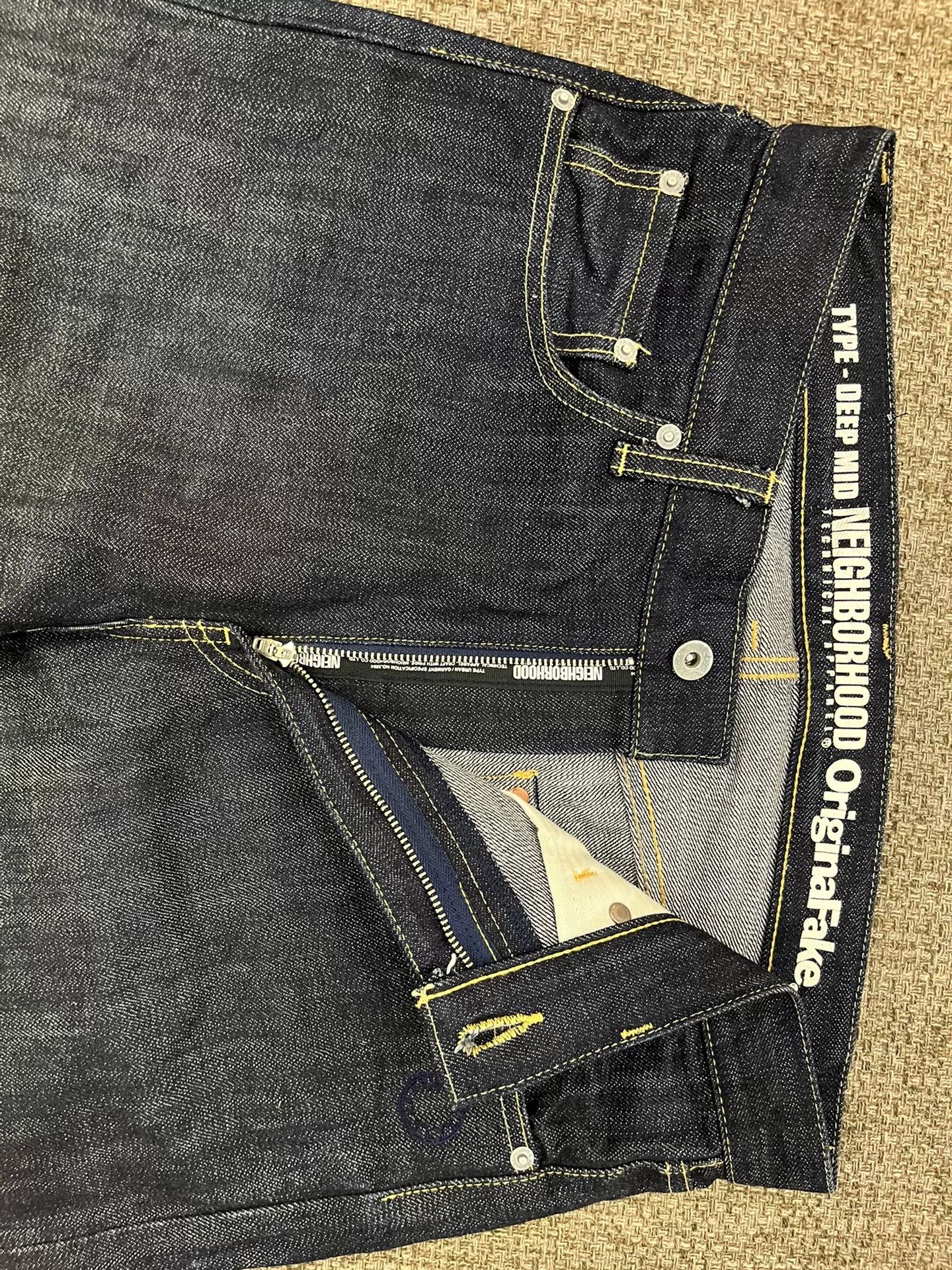 Neighborhood OriginaFake x Neighborhood Denim Pants Size US 30 / EU 46 - 3 Thumbnail