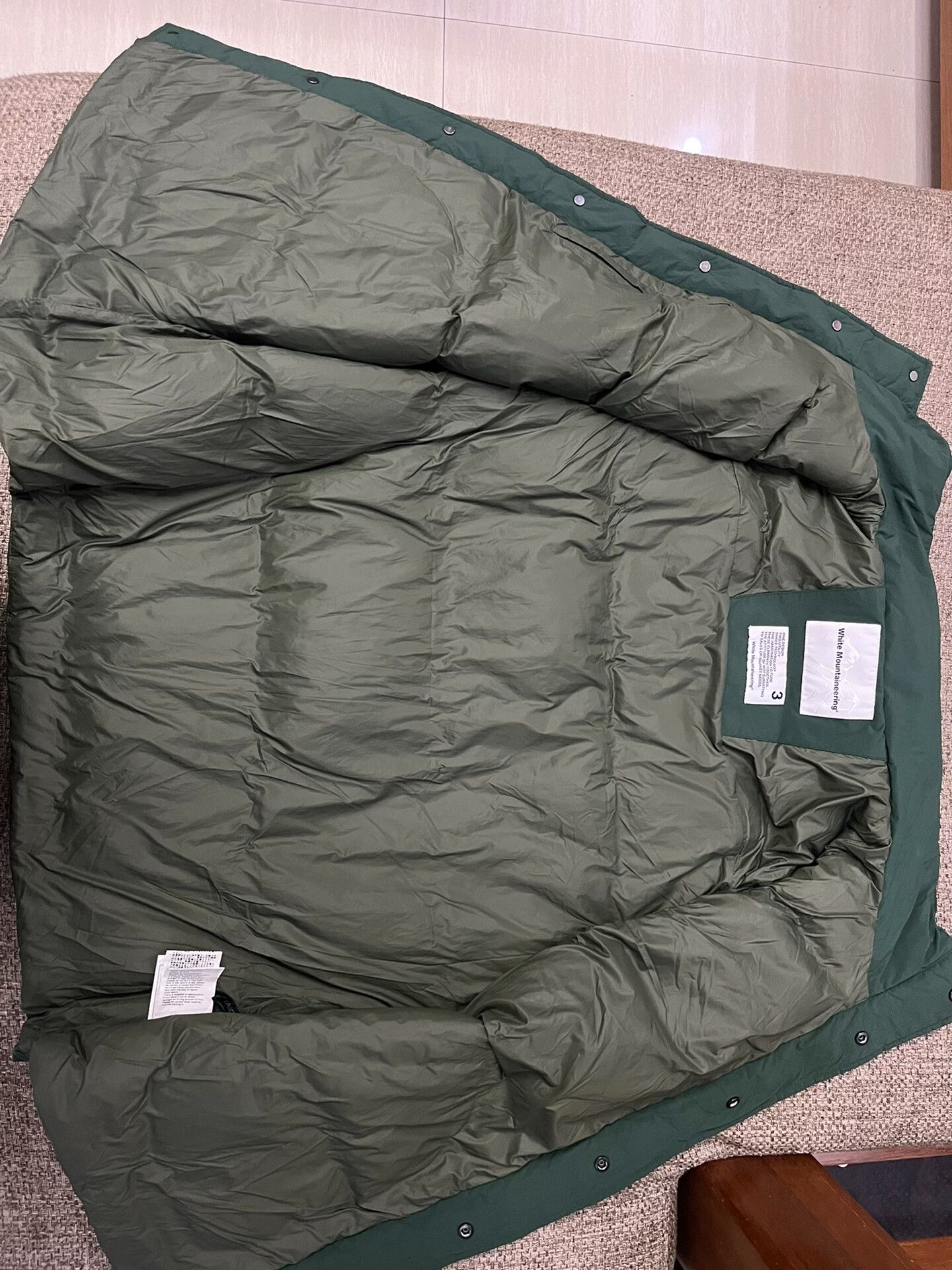 White Mountaineering White Mountaineering x TAION Down Vest Size US L / EU 52-54 / 3 - 4 Thumbnail