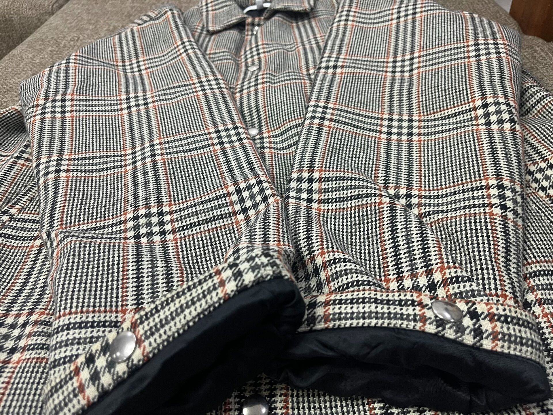 BEAUTY&YOUTH Beauty&Youth Plaid Cotton Jacket Size US XL / EU 56 / 4 - 5 Thumbnail