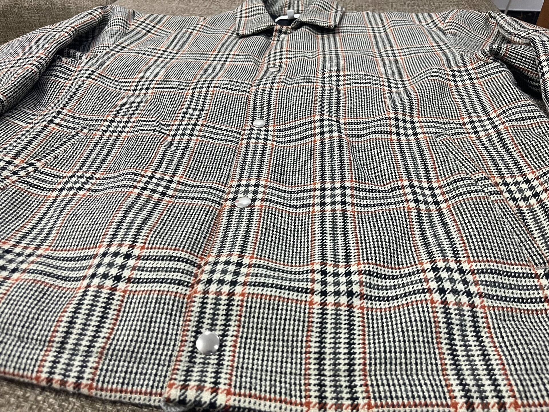 BEAUTY&YOUTH Beauty&Youth Plaid Cotton Jacket Size US XL / EU 56 / 4 - 4 Thumbnail