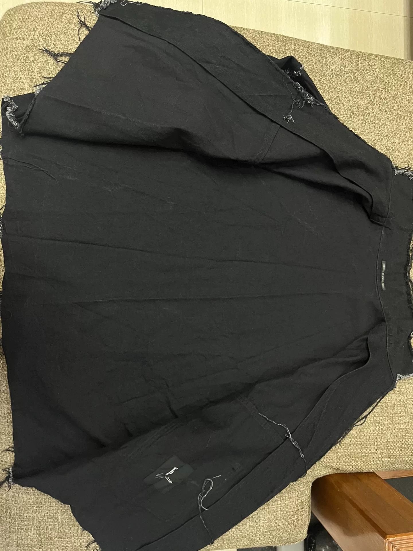 Yohji Yamamoto Yohji Yamamoto Denim Kimono Jacket Size US M / EU 48-50 / 2 - 2 Thumbnail