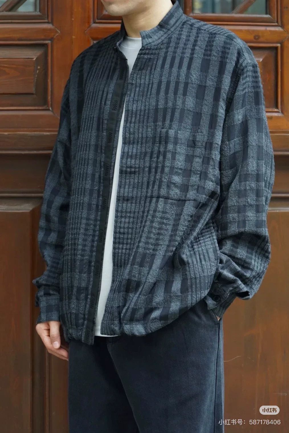 LONE WOLF Wool Plaid Coat for Unisex Wear Size S / US 4 / IT 40 - 9 Thumbnail