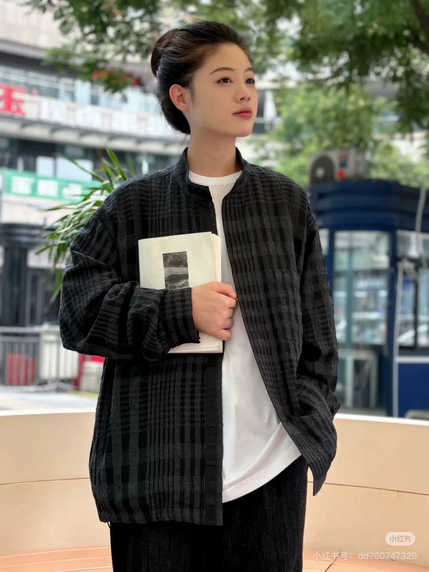 LONE WOLF Wool Plaid Coat for Unisex Wear Size S / US 4 / IT 40 - 8 Thumbnail