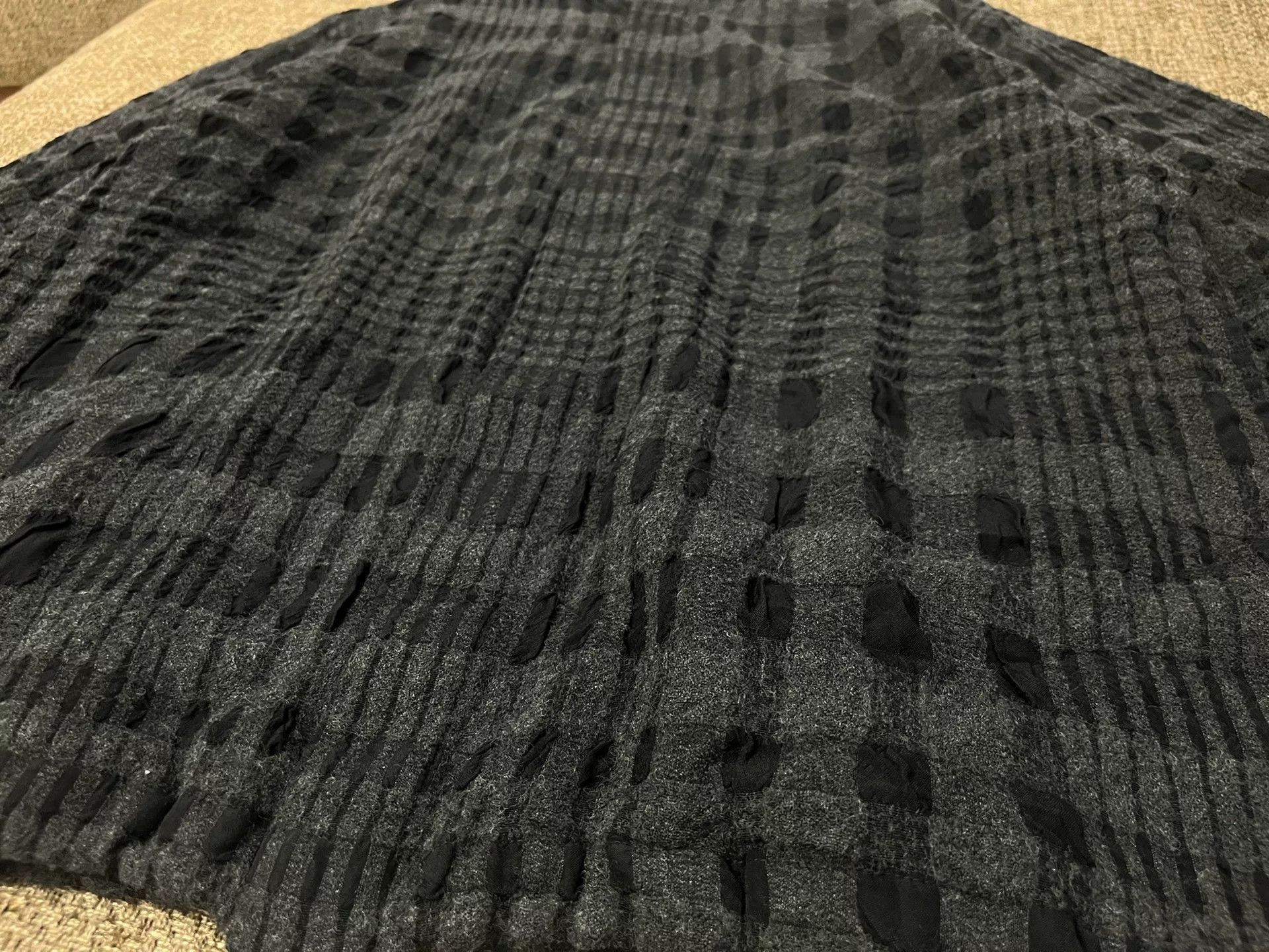 LONE WOLF Wool Plaid Coat for Unisex Wear Size S / US 4 / IT 40 - 4 Thumbnail