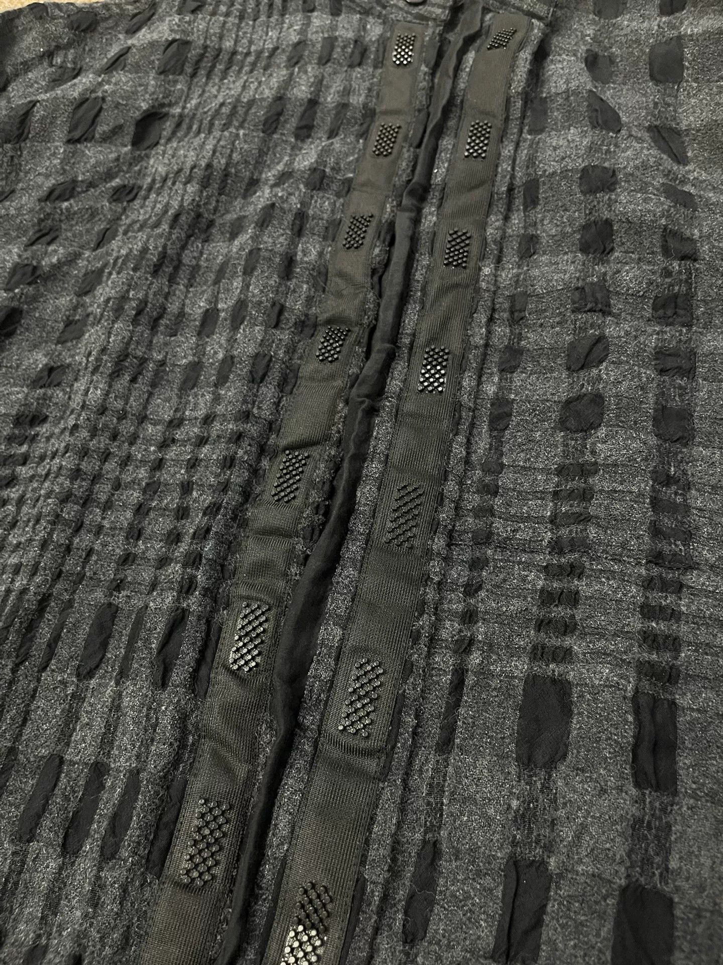 LONE WOLF Wool Plaid Coat for Unisex Wear Size S / US 4 / IT 40 - 6 Thumbnail